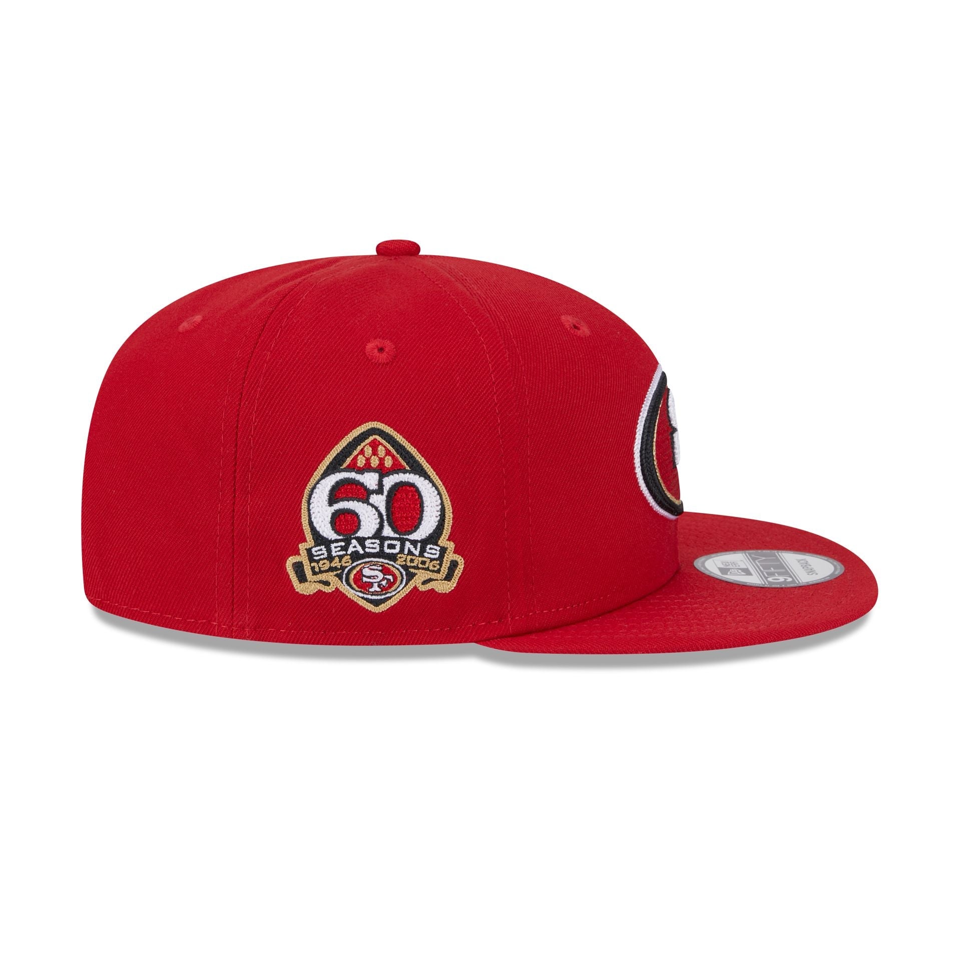 Alpha Industries x San Francisco 49ers Red 9FIFTY Snapback Hat