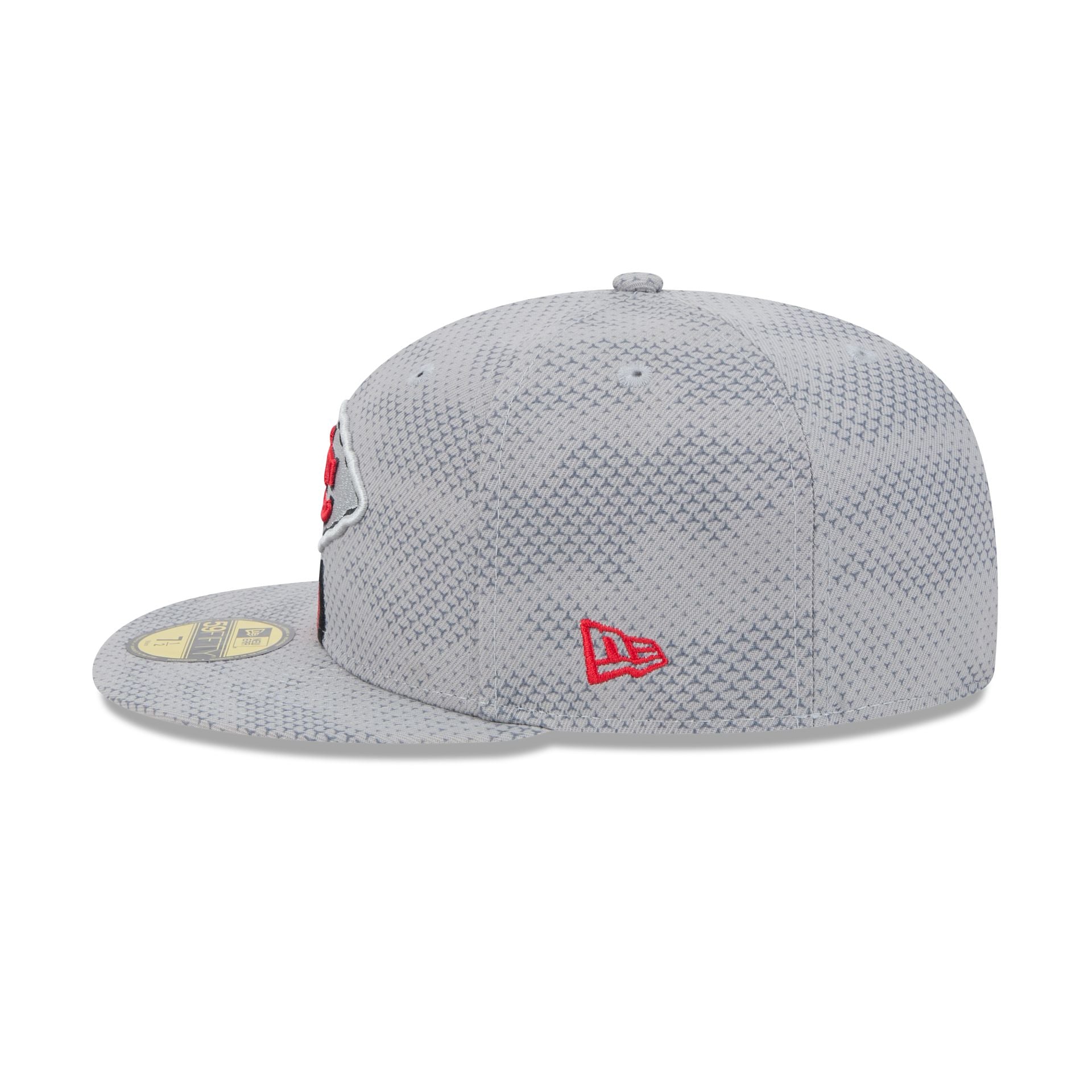 Kansas City Chiefs 2024 Sideline Gray 59FIFTY Fitted Hat