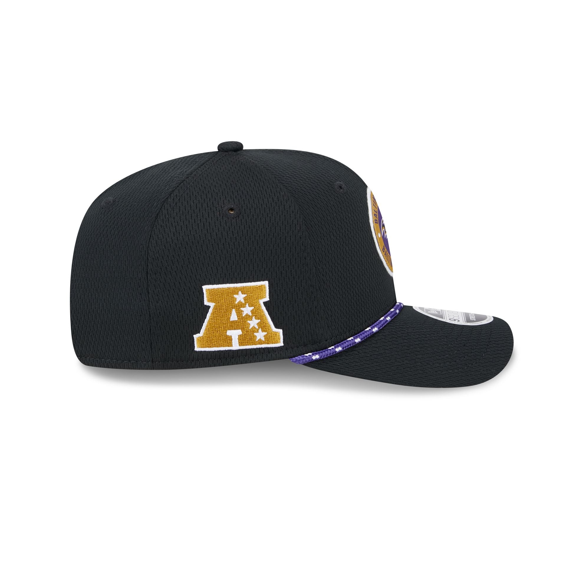 Baltimore Ravens 2024 Sideline 9SEVENTY Stretch-Snap Hat