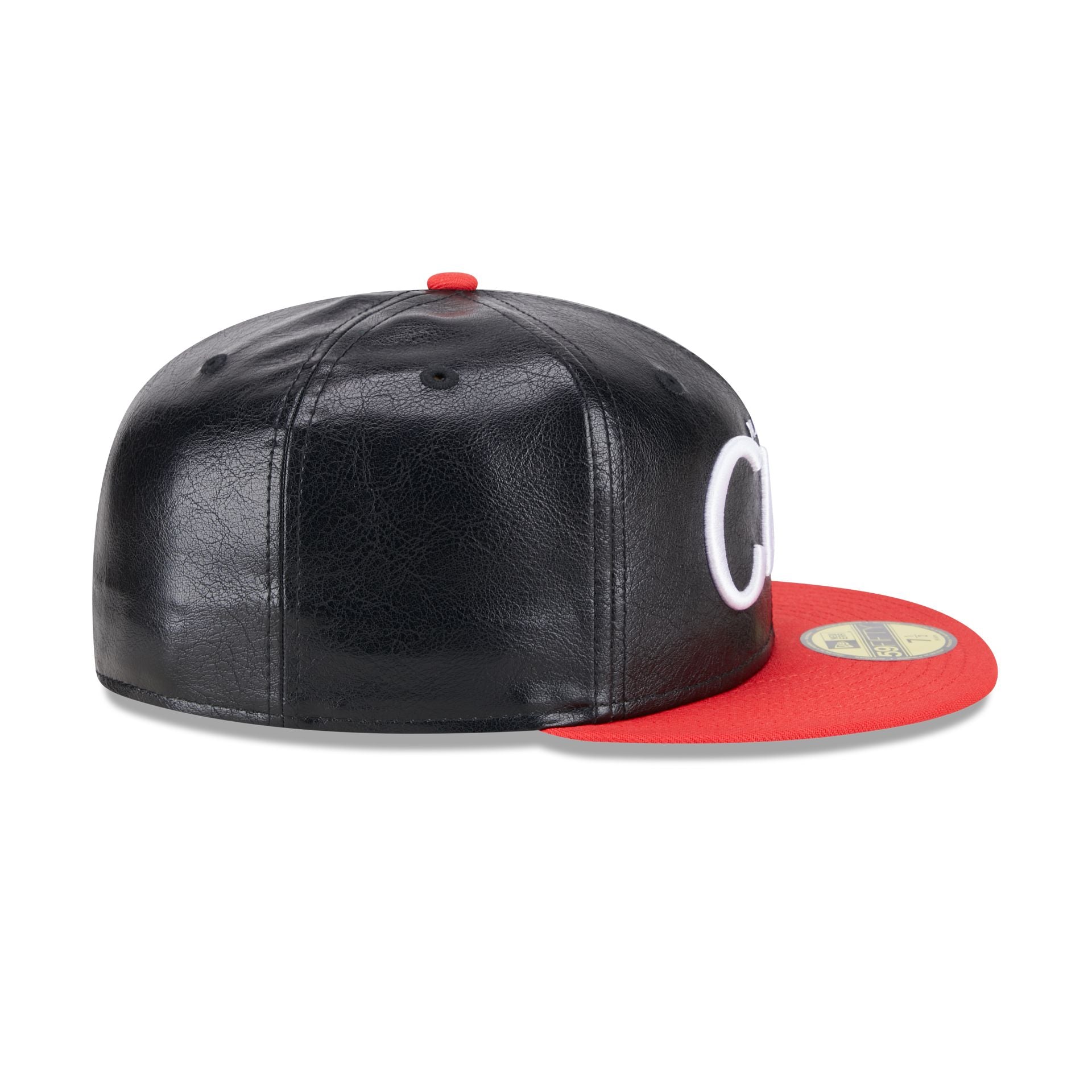 Kansas City Chiefs Faux Leather Crown 59FIFTY Fitted Hat
