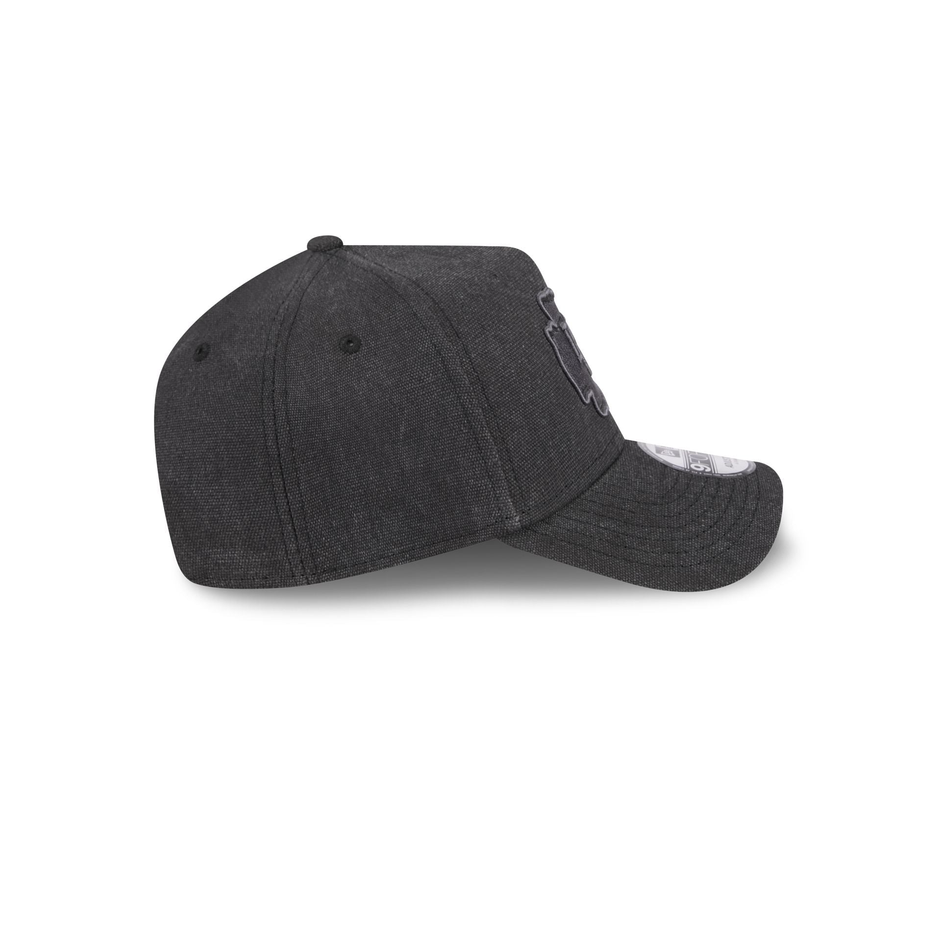 Kansas City Chiefs Logo Essentials Black 9FORTY A-Frame Snapback Hat
