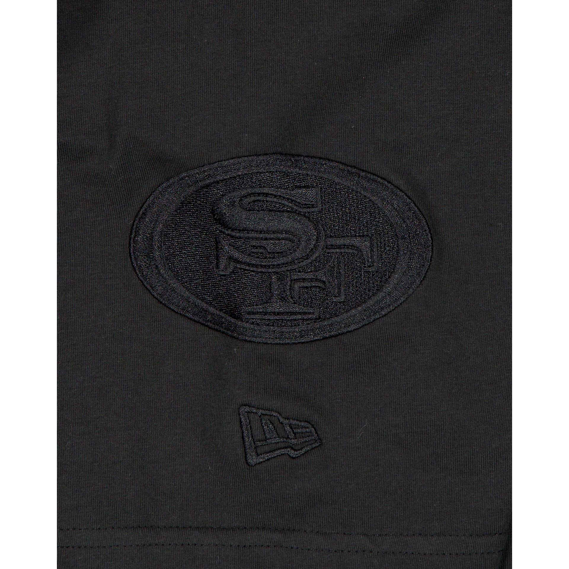 San Francisco 49ers Black on Black Logo Select T-Shirt