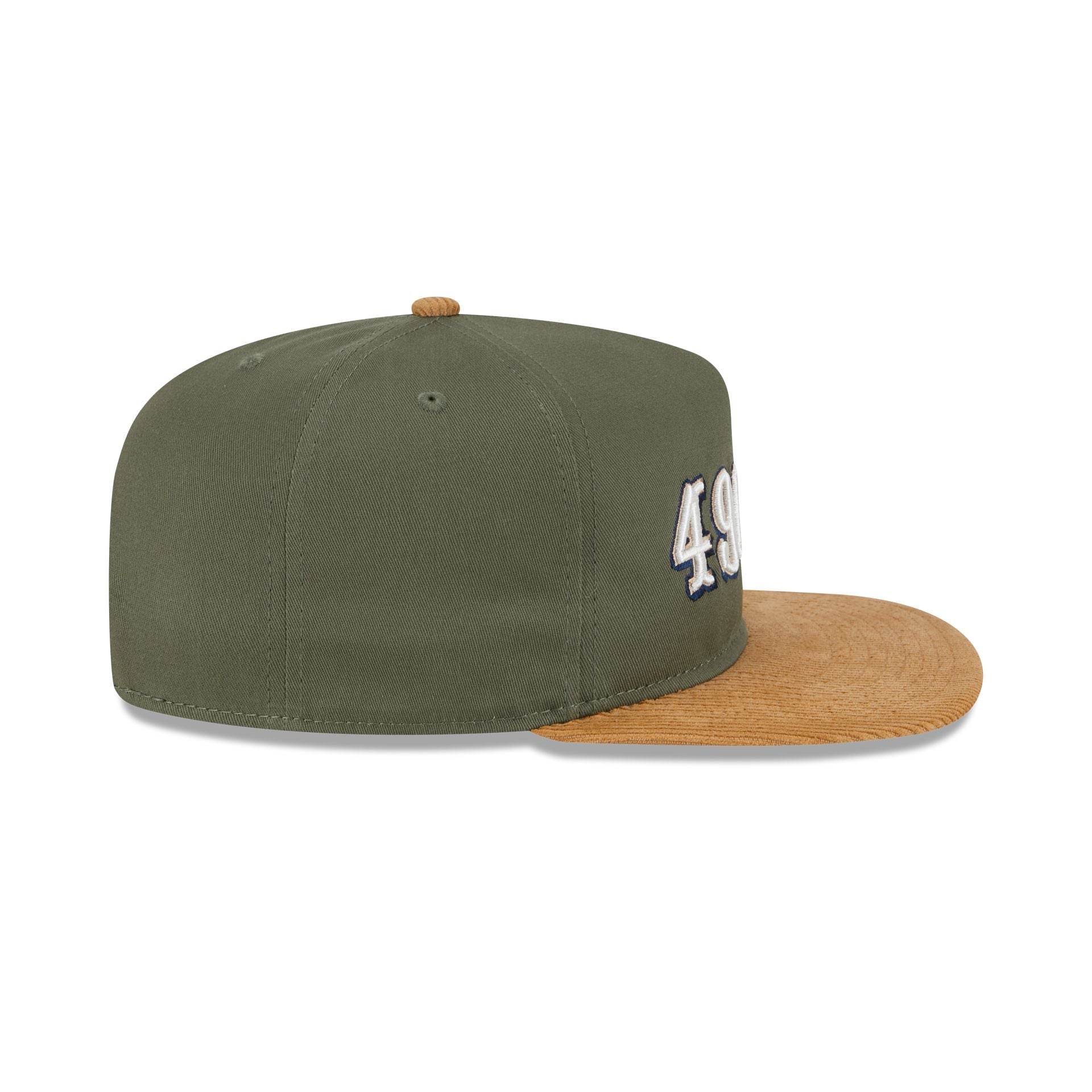San Francisco 49ers Olive Green Golfer Hat