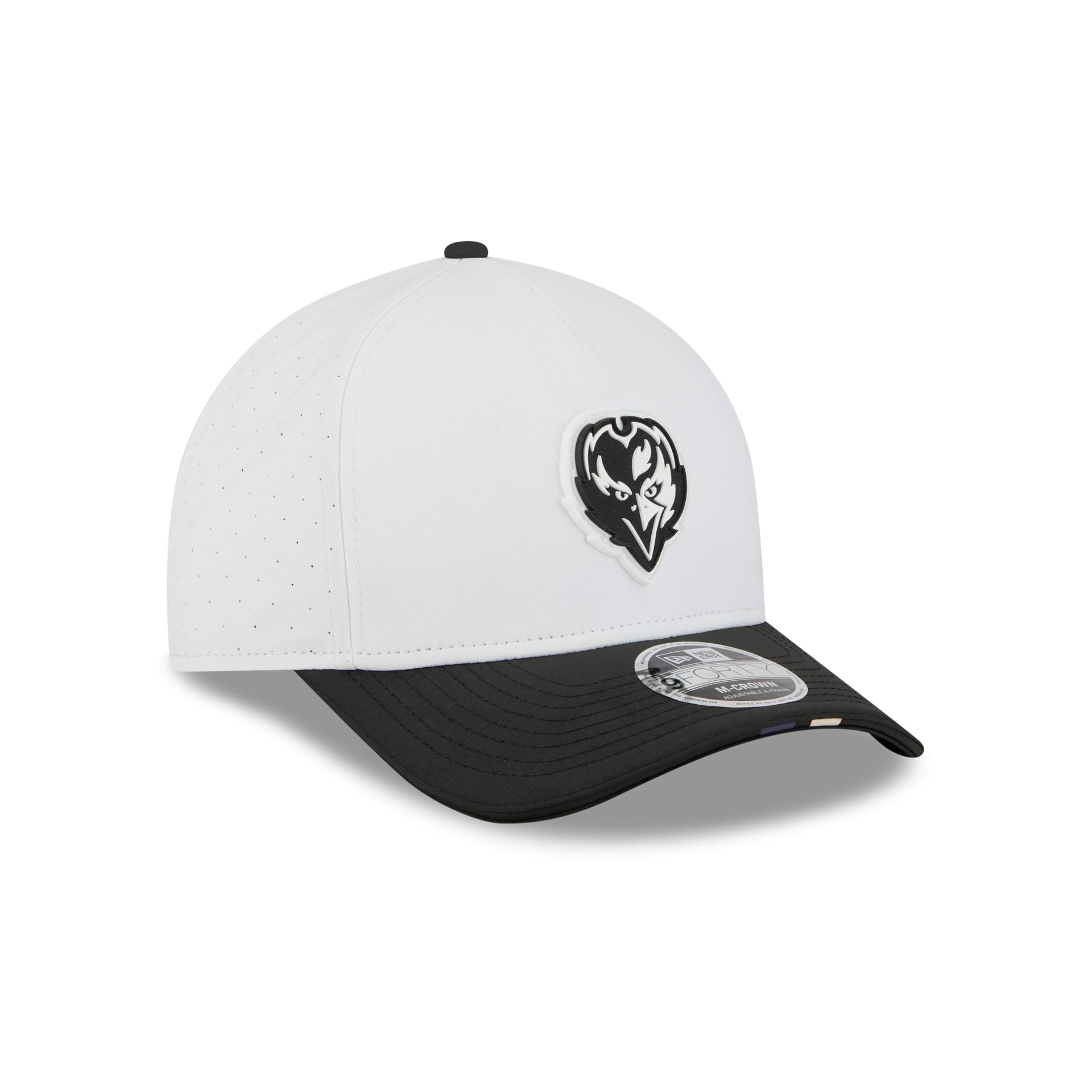 Baltimore Ravens 2025 Training 9FORTY M-Crown A-Frame Snapback Hat