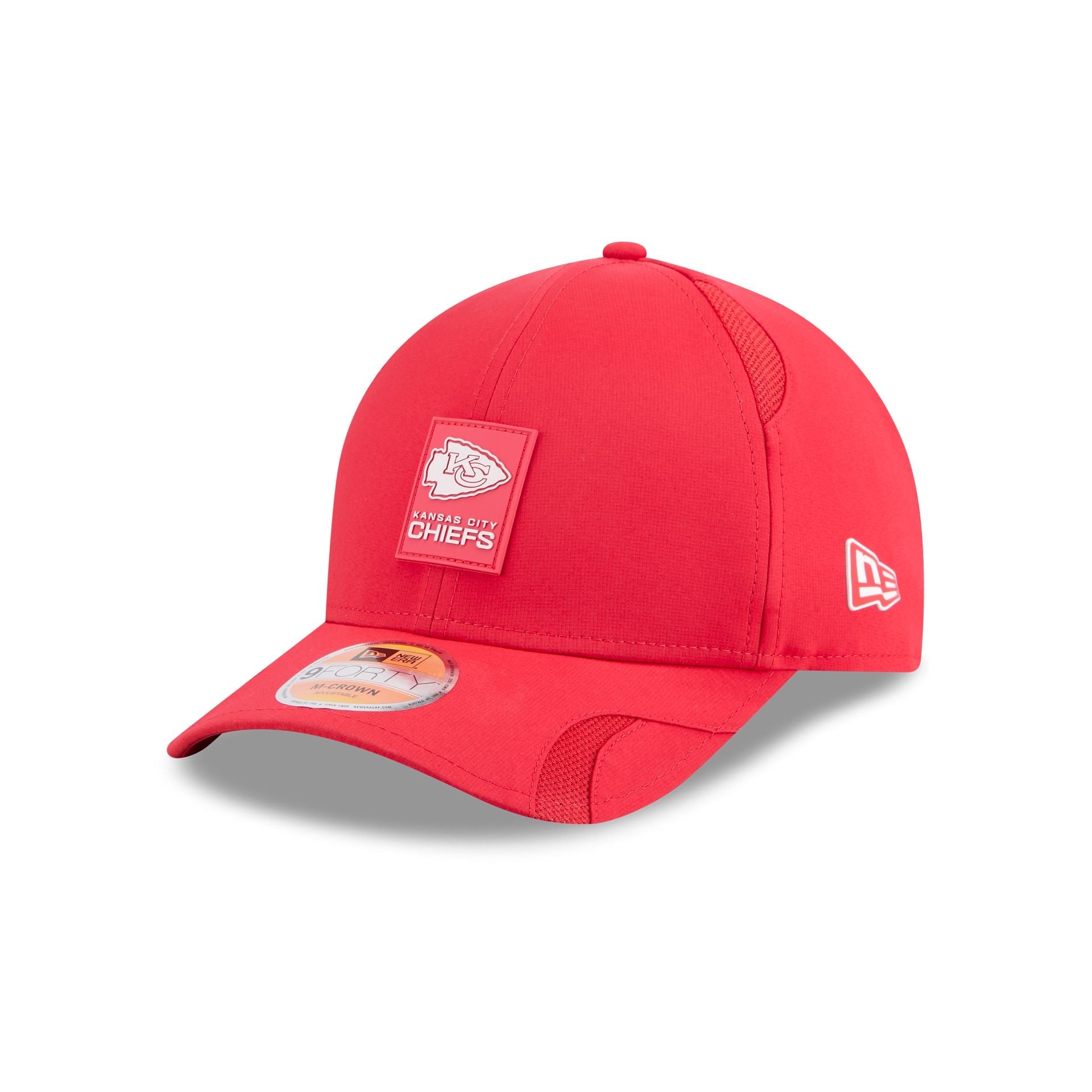Kansas City Chiefs 2025 Sideline Hot Weather 9FORTY M-Crown Snapback Hat
