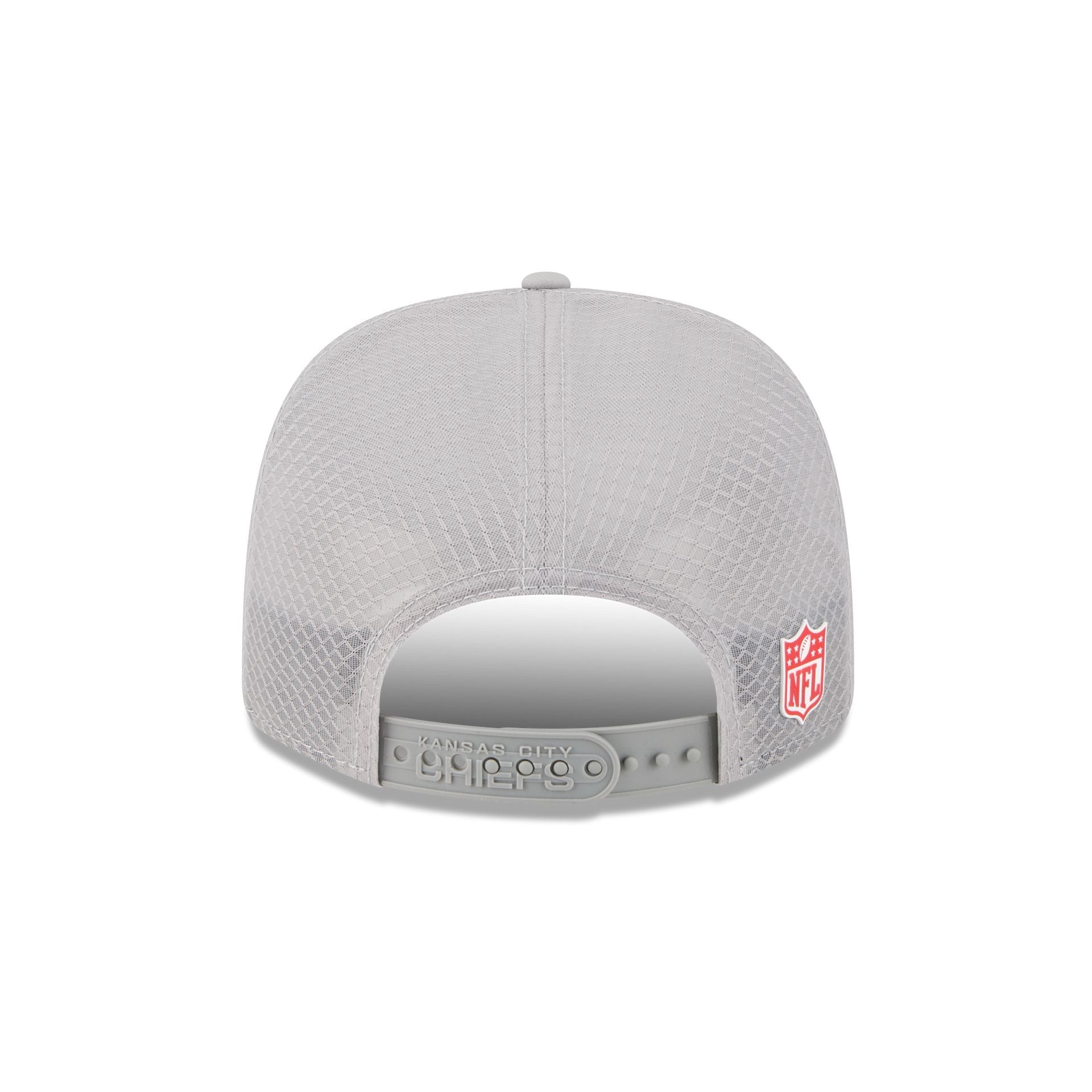 Kansas City Chiefs 2025 Sideline Hot Weather Gray 9SEVENTY Trucker Hat