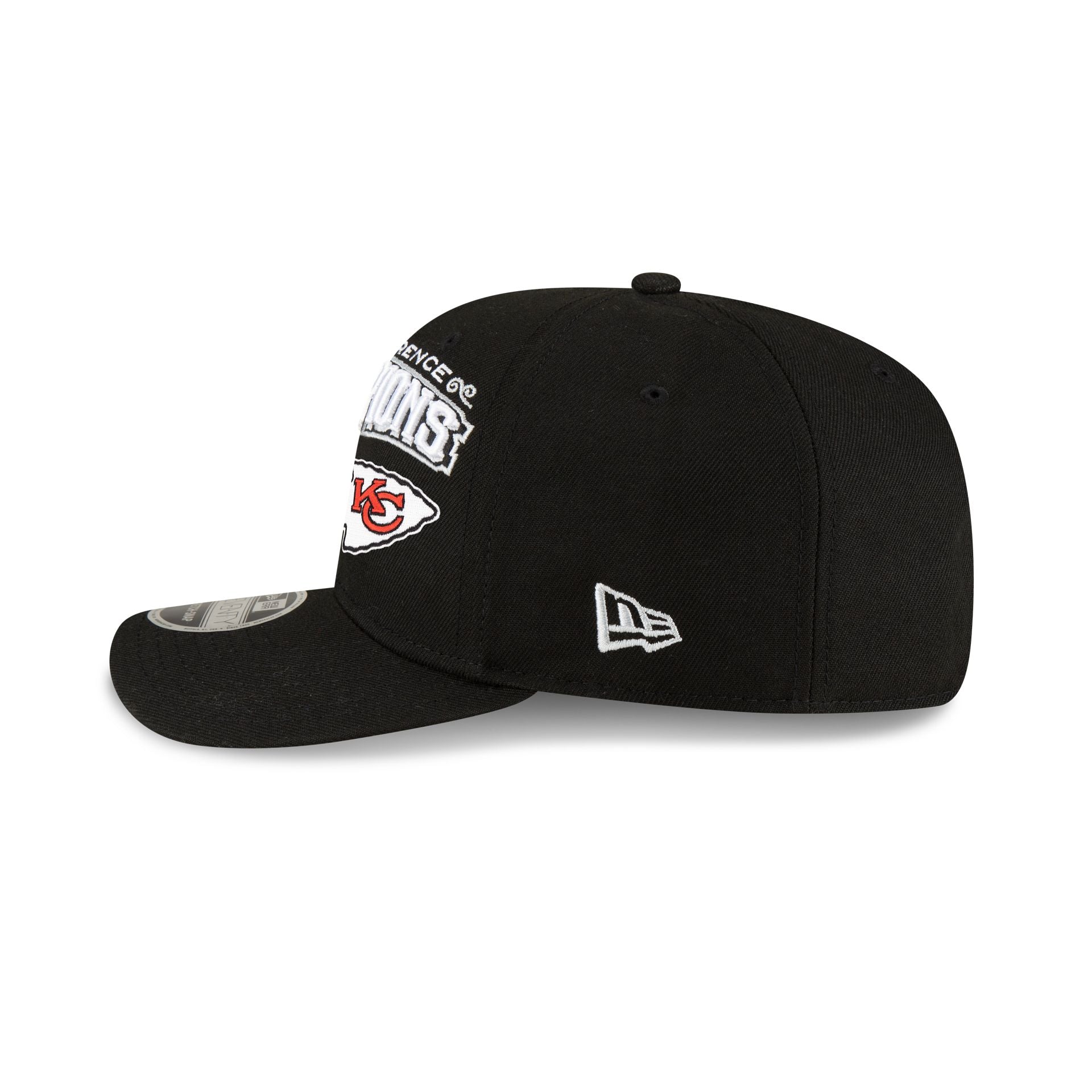Kansas City Chiefs 2024 Conference Champions Locker Room 9SEVENTY Stretch-Snap Hat