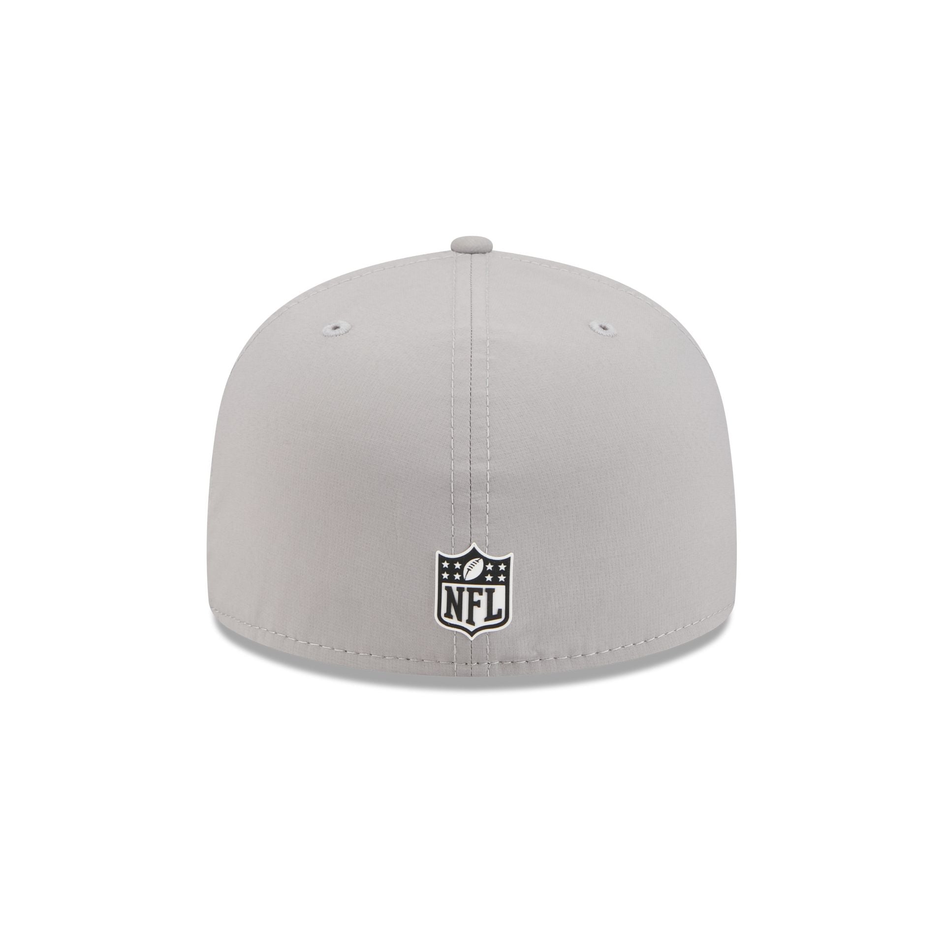 Baltimore Ravens 2025 Sideline Hot Weather Gray 59FIFTY Fitted Hat