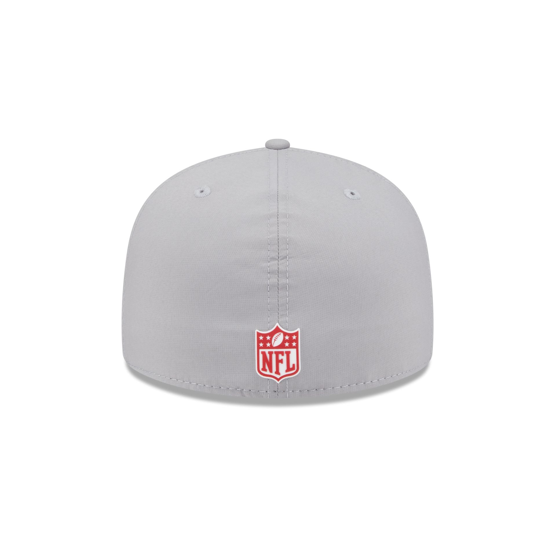 San Francisco 49ers 2025 Sideline Hot Weather Gray 59FIFTY Fitted Hat