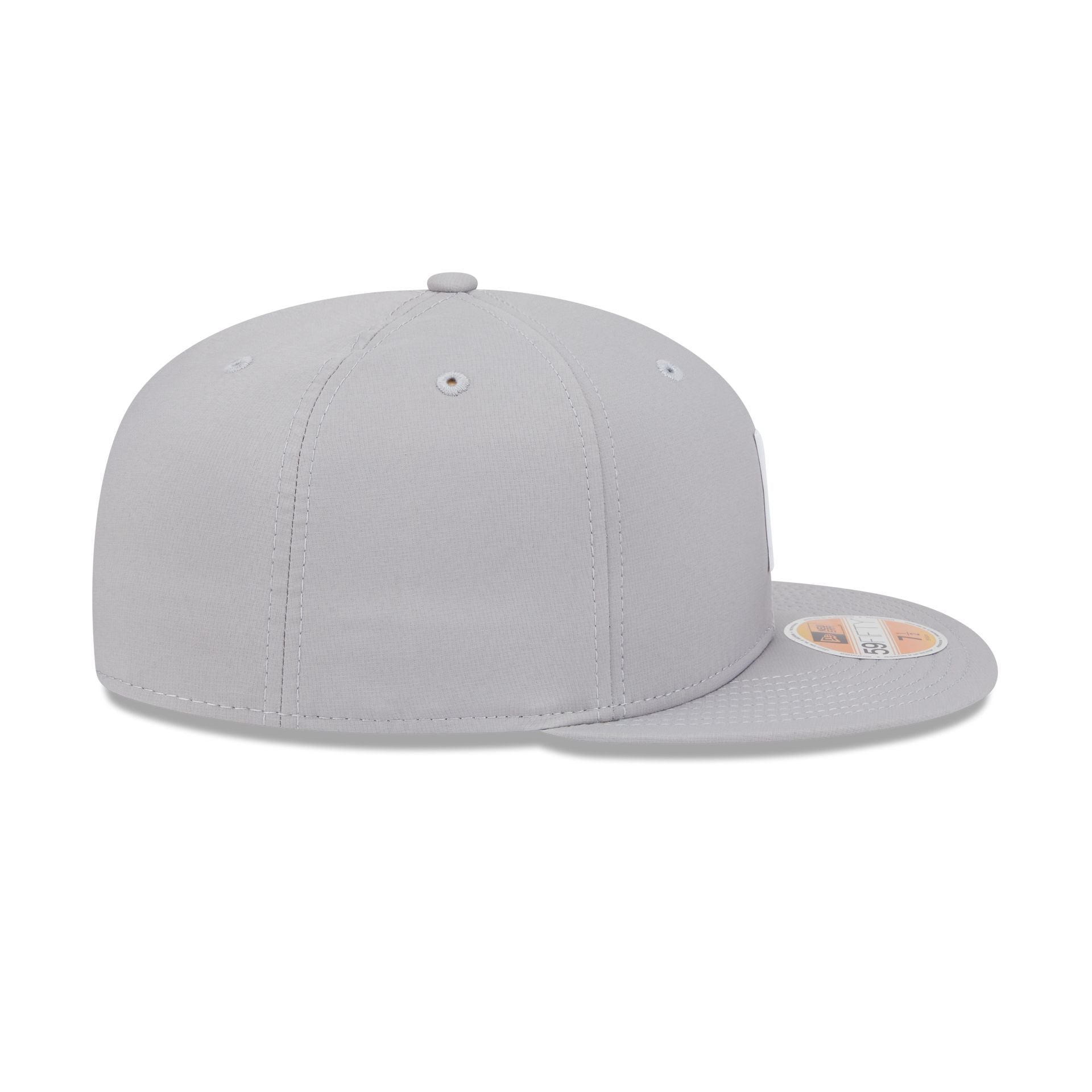San Francisco 49ers 2025 Sideline Hot Weather Gray 59FIFTY Fitted Hat