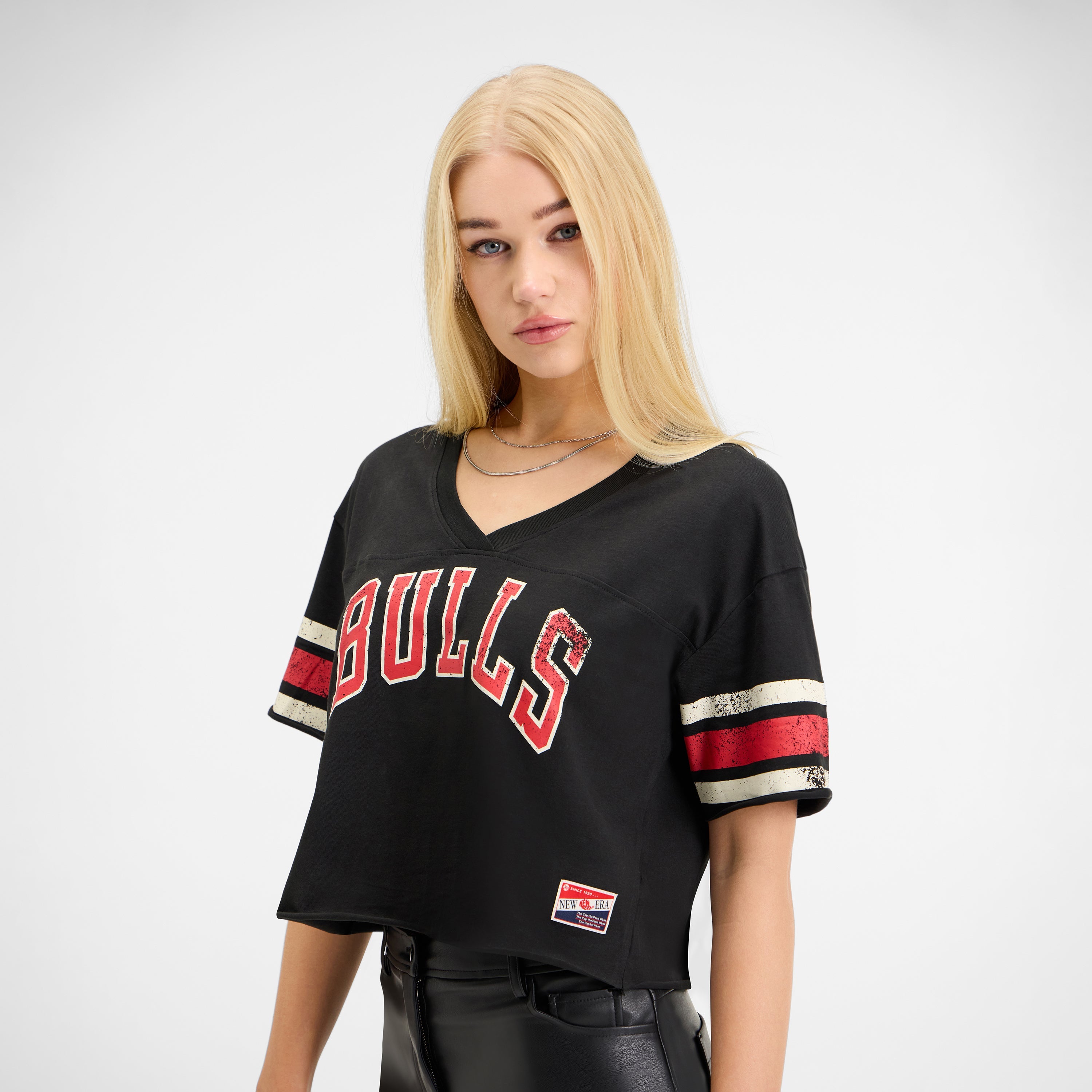 San Francisco 49ers Throwback Cropped Women's T-Shirt