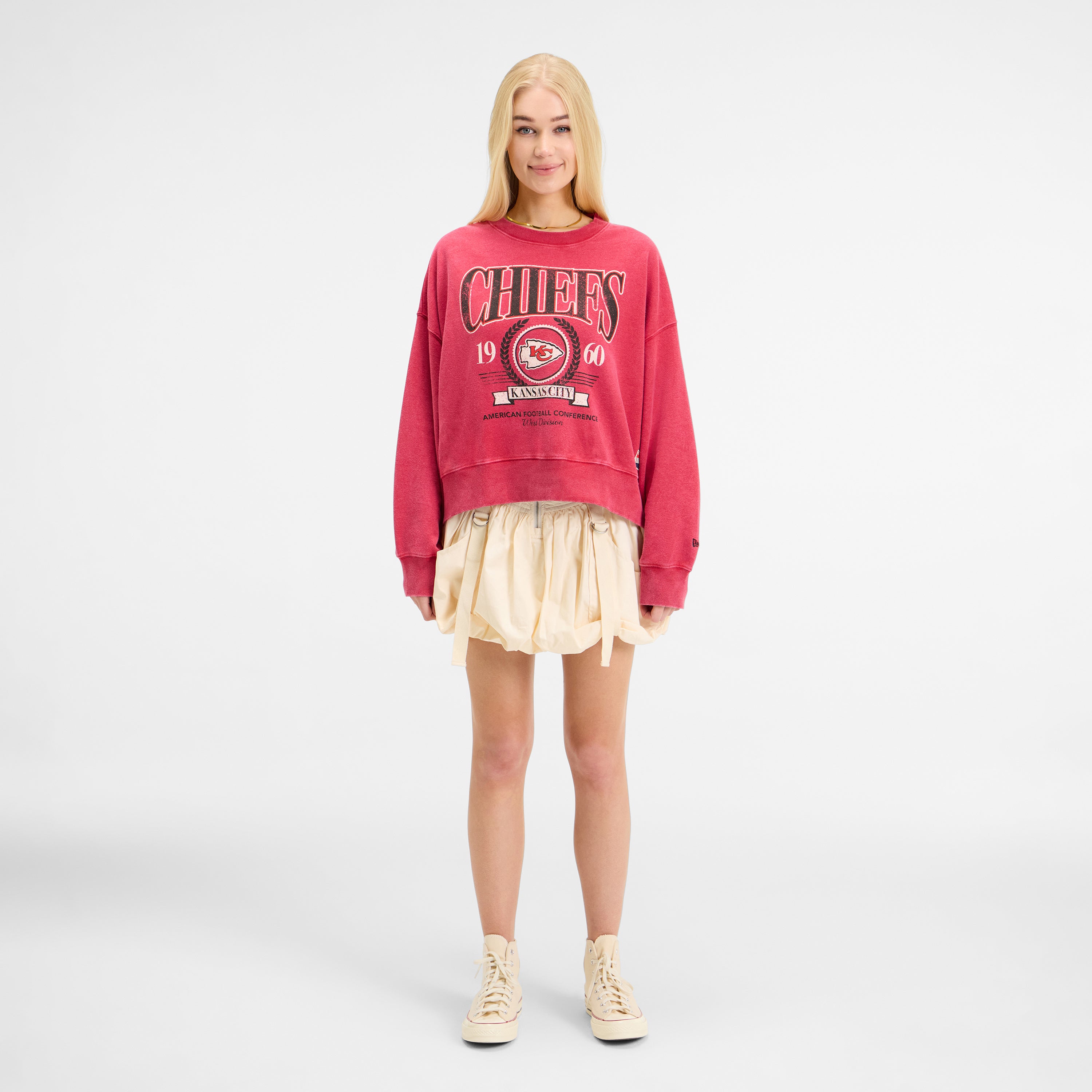 San Francisco 49ers Throwback Women's Crewneck