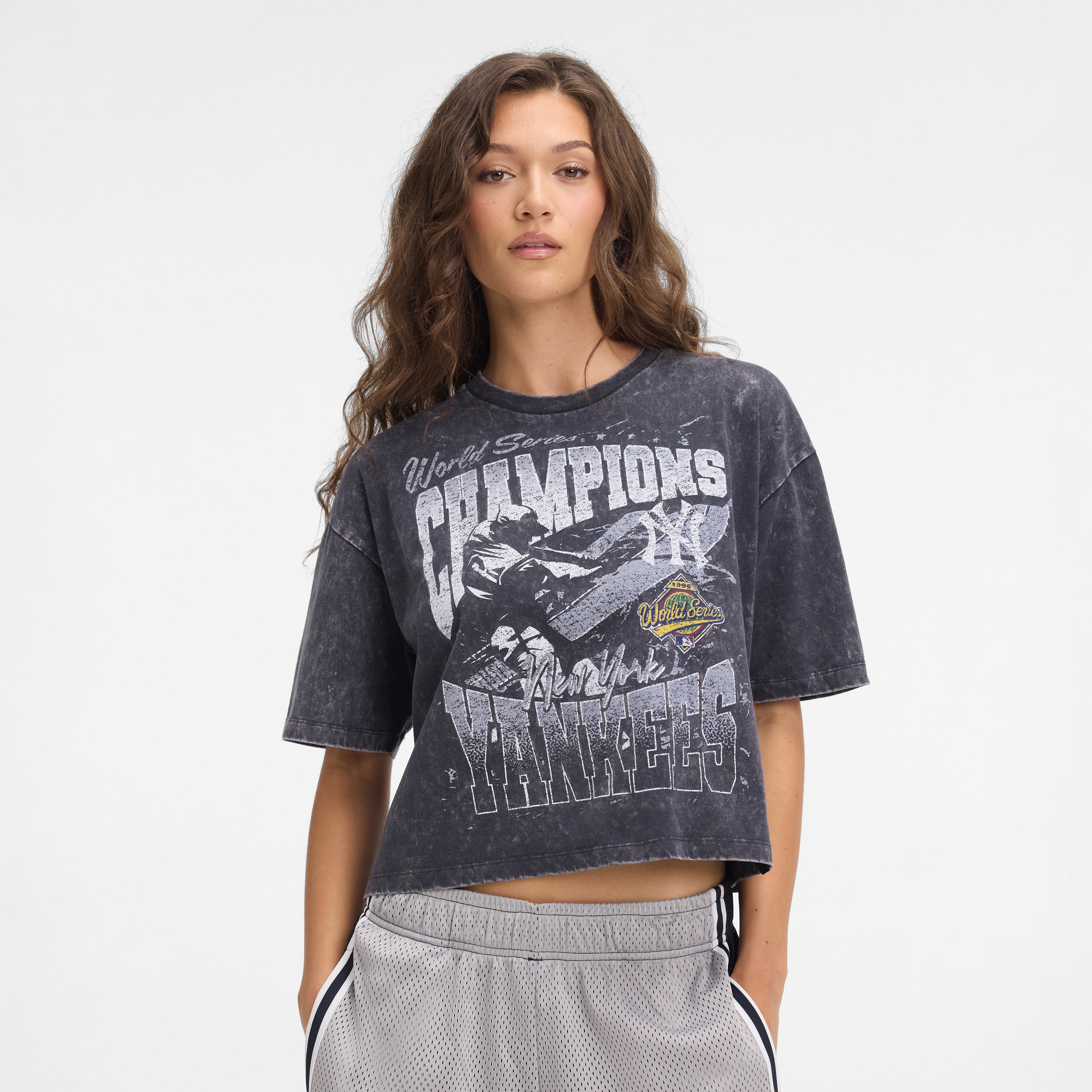 Kansas City Chiefs Sport Classics Women's Cropped T-Shirt