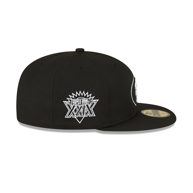 San Francisco 49ers Sidepatch Black 59FIFTY Fitted Hat