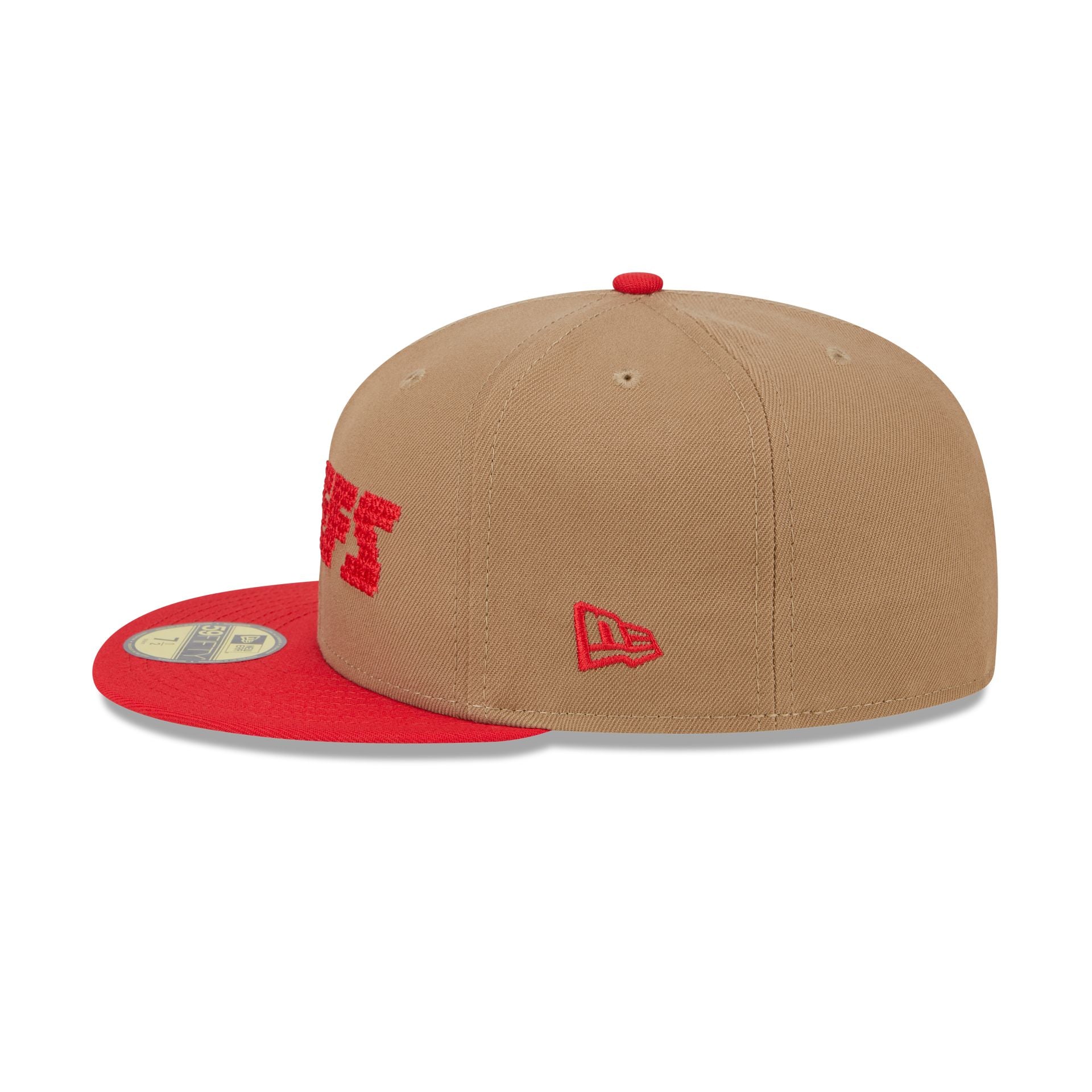 Kansas City Chiefs Classic 8-Bit Wordmark 59FIFTY Fitted Hat