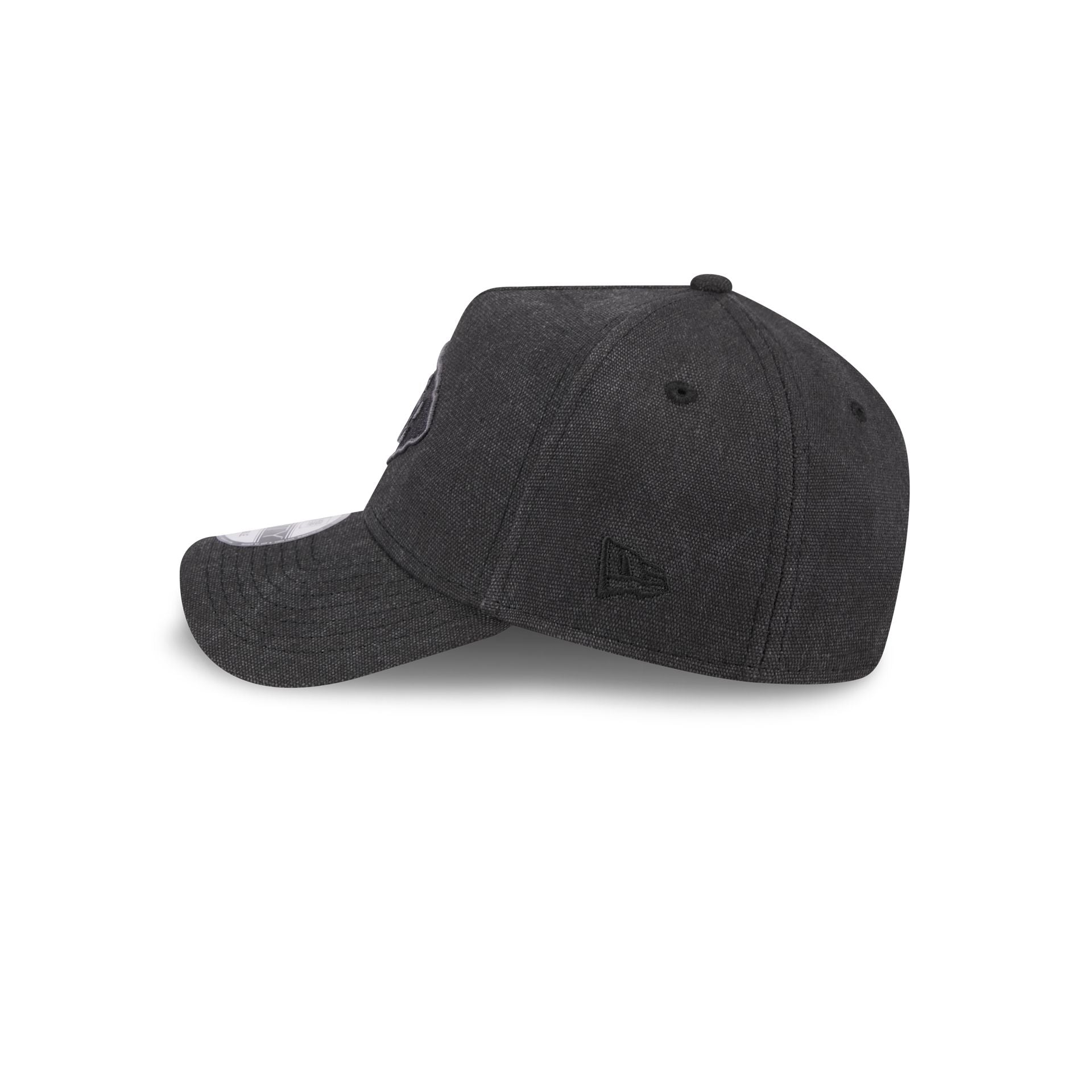 Kansas City Chiefs Logo Essentials Black 9FORTY A-Frame Snapback Hat