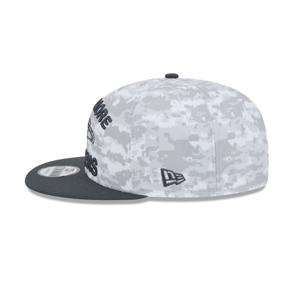 Baltimore Ravens 2024 Salute to Service 9FIFTY Snapback Hat