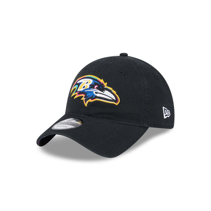 Baltimore Ravens 2024 Crucial Catch 9TWENTY Adjustable Hat