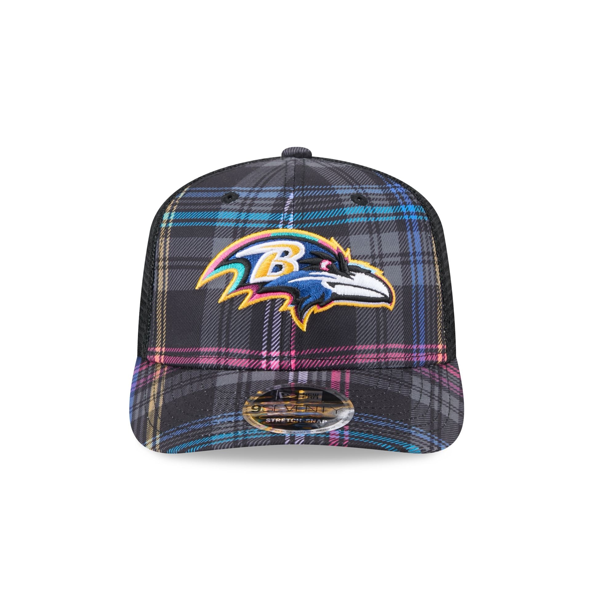 Baltimore Ravens 2024 Crucial Catch 9SEVENTY Trucker Hat
