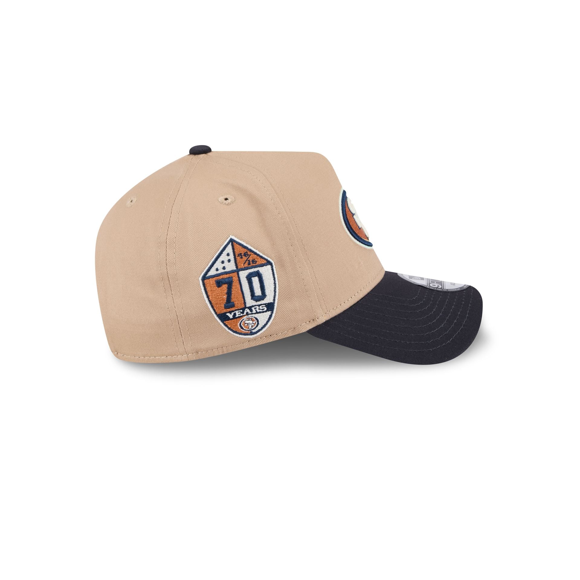 San Francisco 49ers Beige Khaki 9FORTY A-Frame Snapback Hat