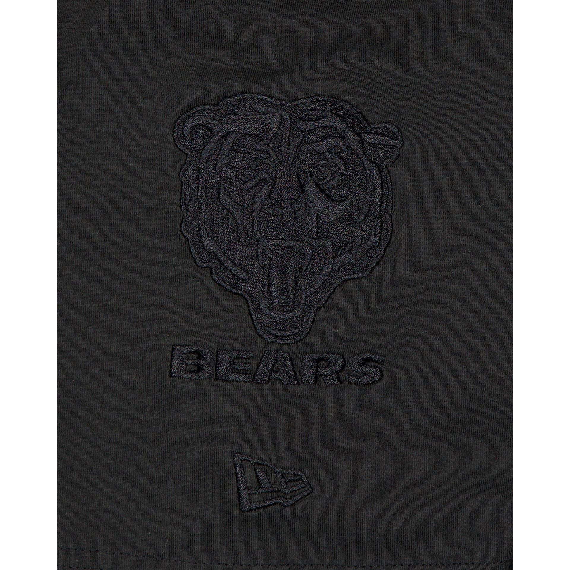 Chicago Bears Black on Black Logo Select T-Shirt