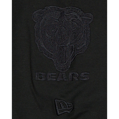 Chicago Bears Black on Black Logo Select Hoodie