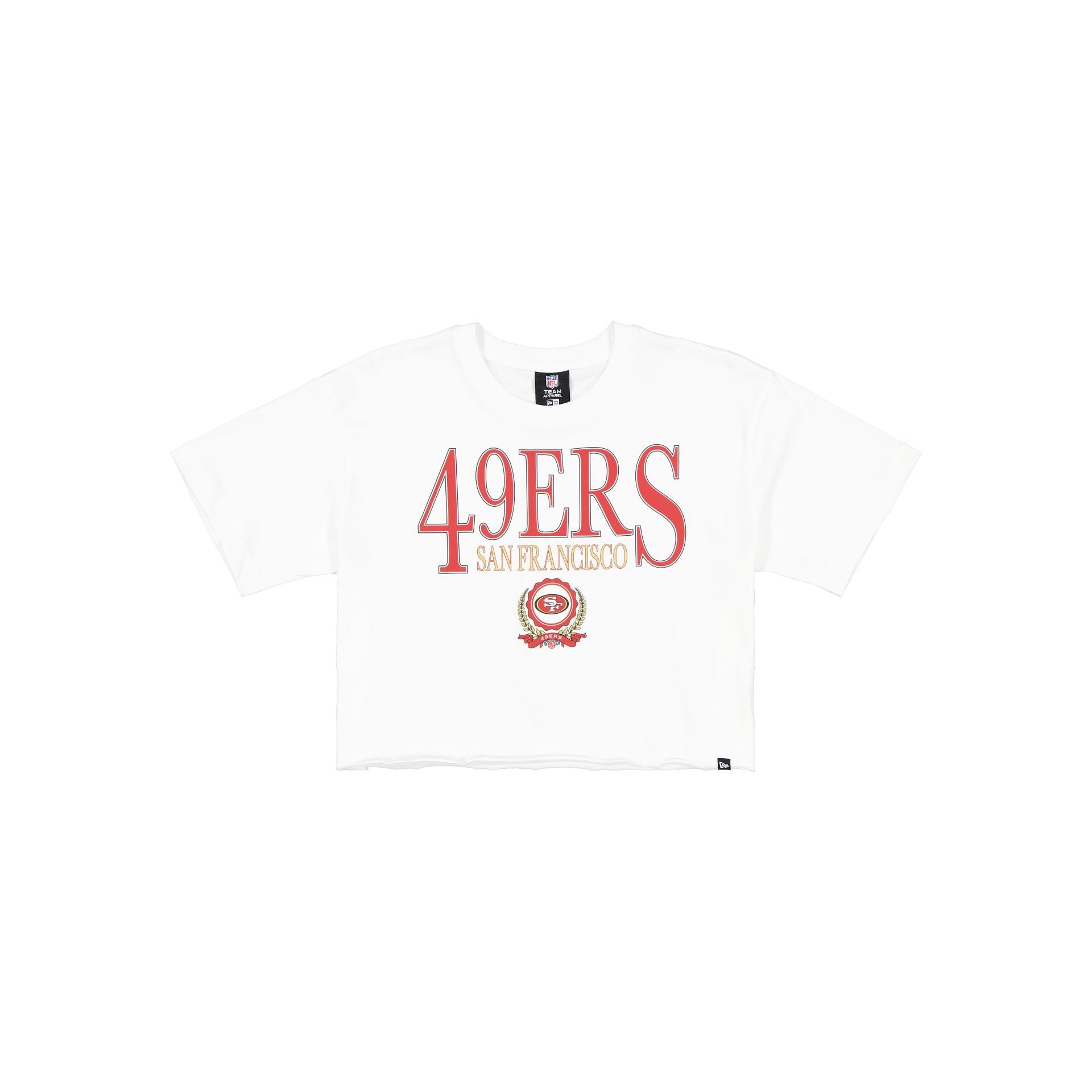 San Francisco 49ers Throwback Prep Women's Cropped T-Shirt