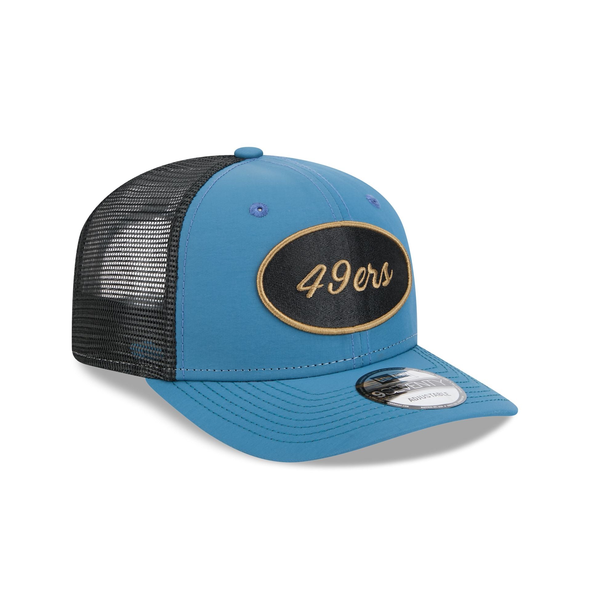 San Francisco 49ers Indigo 9SEVENTY Trucker Hat