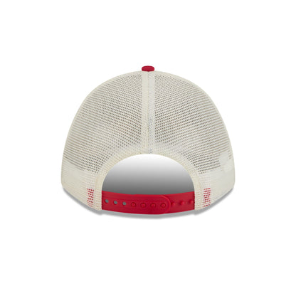 San Francisco 49ers Chrome Arch 9FORTY M-Crown A-Frame Trucker Hat