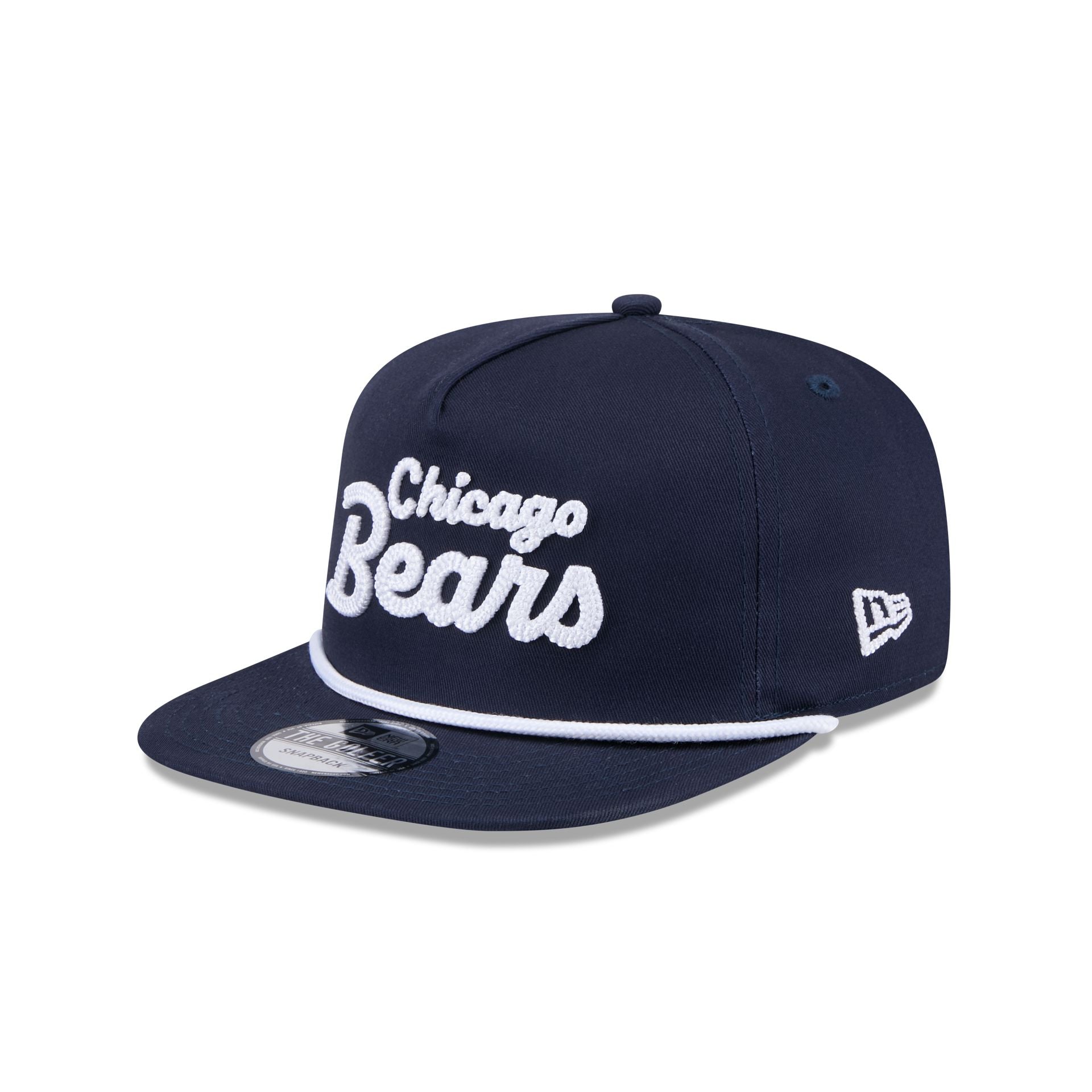 Chicago Bears Team Text Golfer Hat