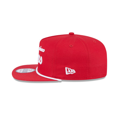 San Francisco 49ers Team Text Golfer Hat
