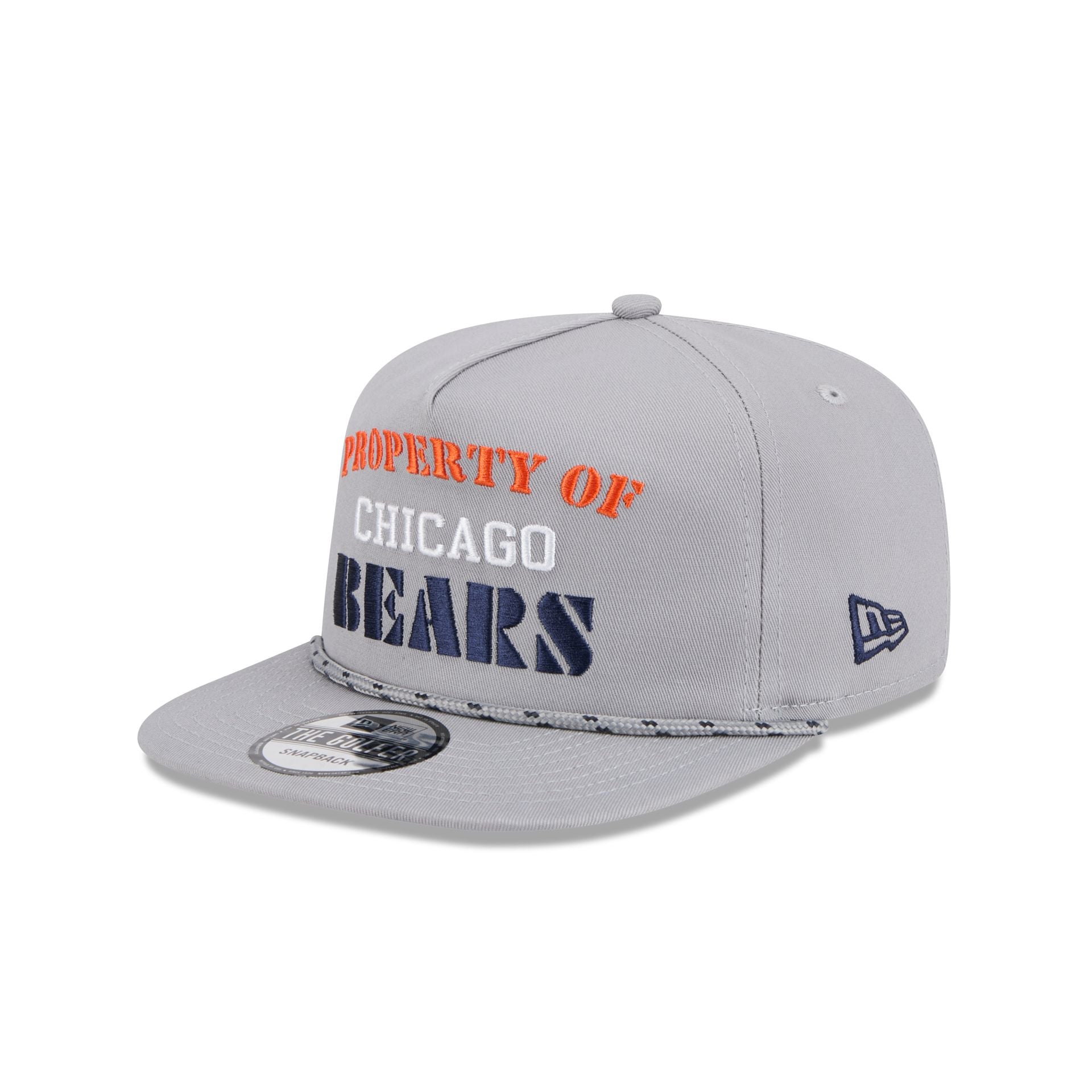 Chicago Bears Vintage Gray Rope Golfer Hat