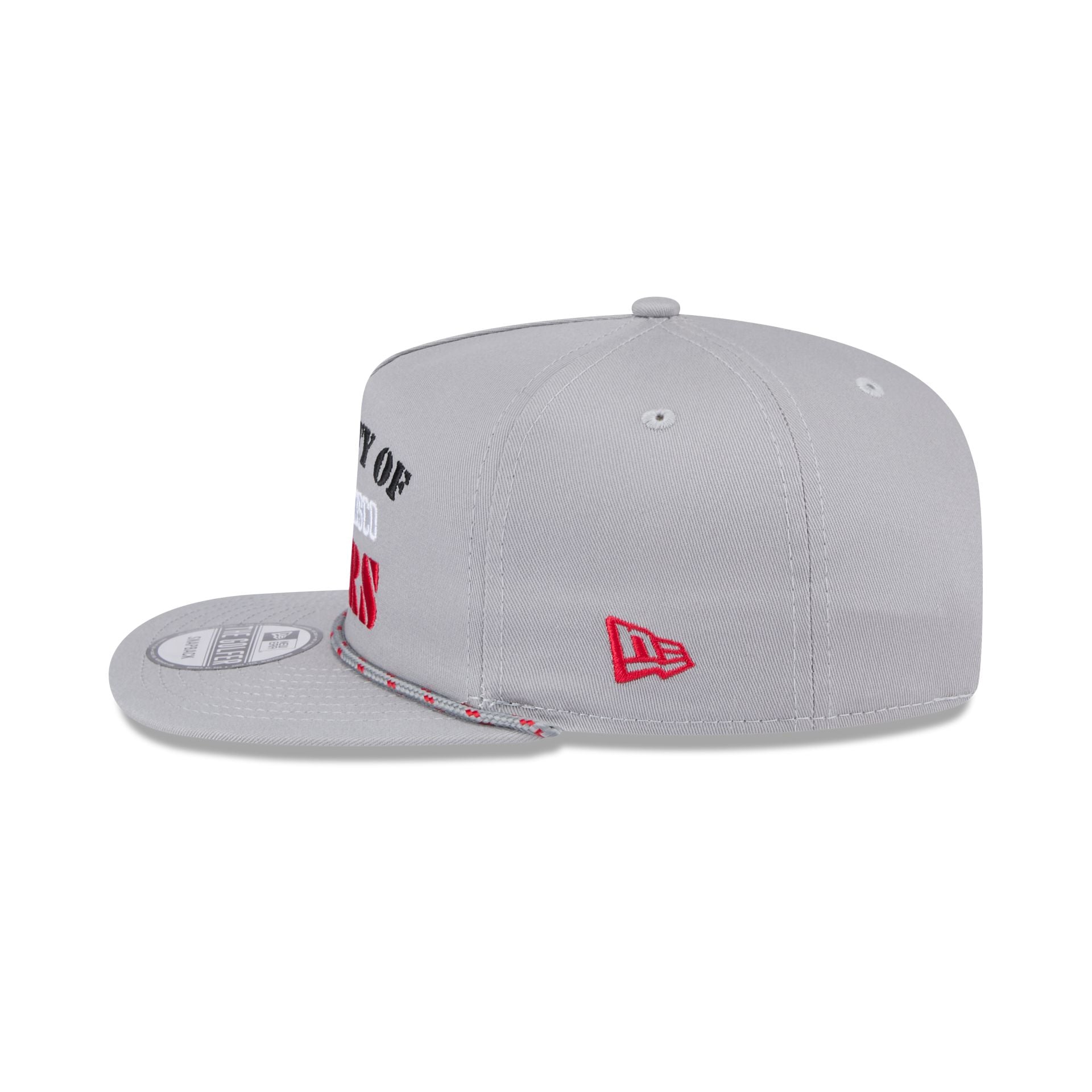 San Francisco 49ers Vintage Gray Rope Golfer Hat