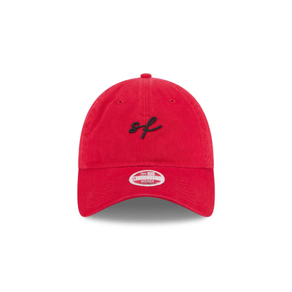San Francisco 49ers Women's Script 9TWENTY Adjustable Hat