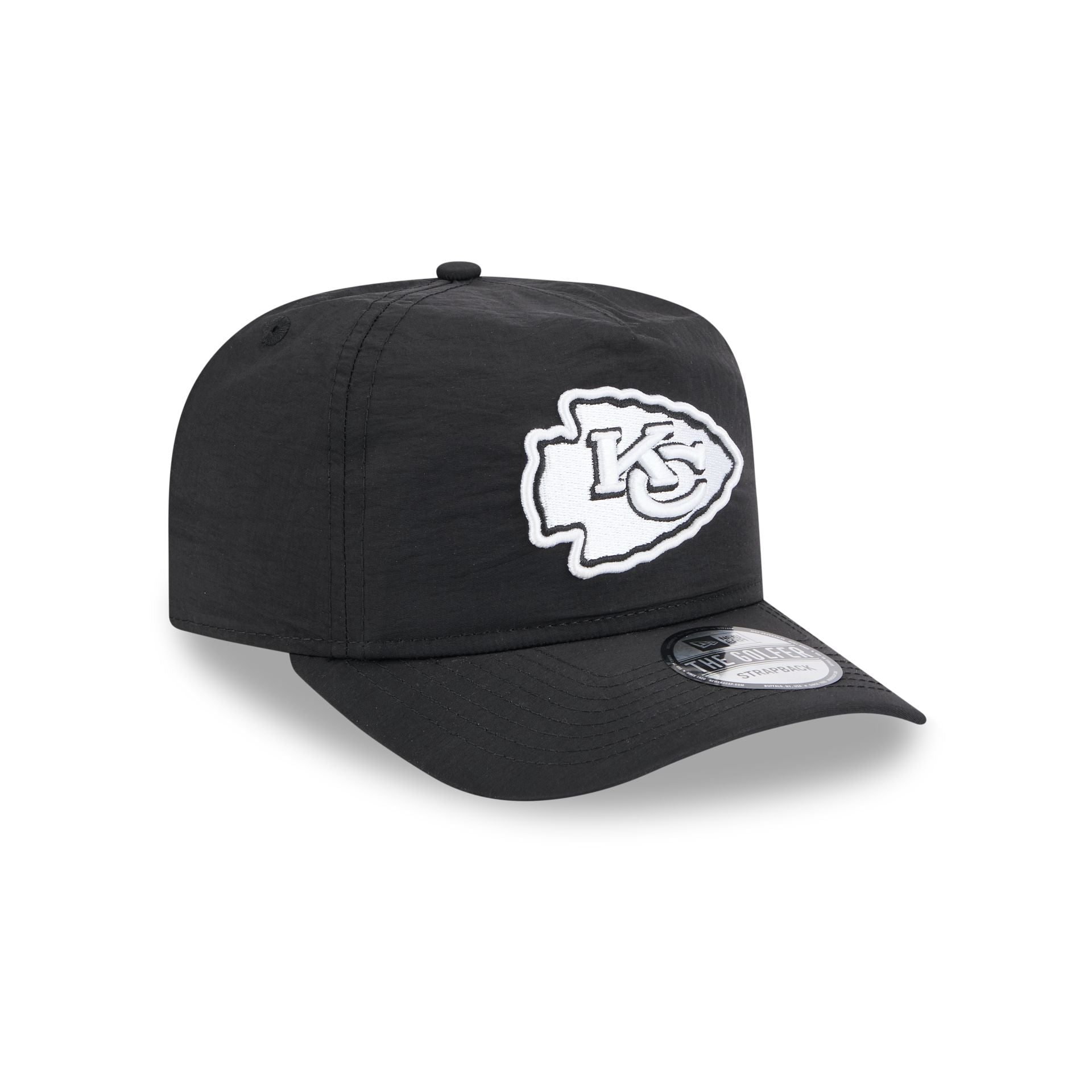 Kansas City Chiefs Everyday Nylon Black Golfer Hat