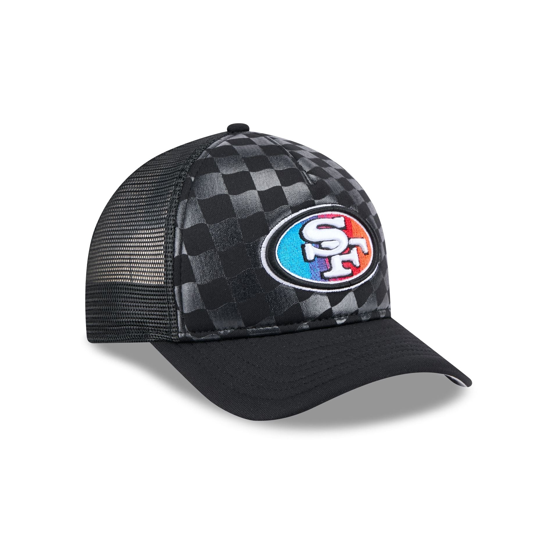 San Francisco 49ers Gradient Raceway 9FORTY M-Crown A-Frame Trucker Hat
