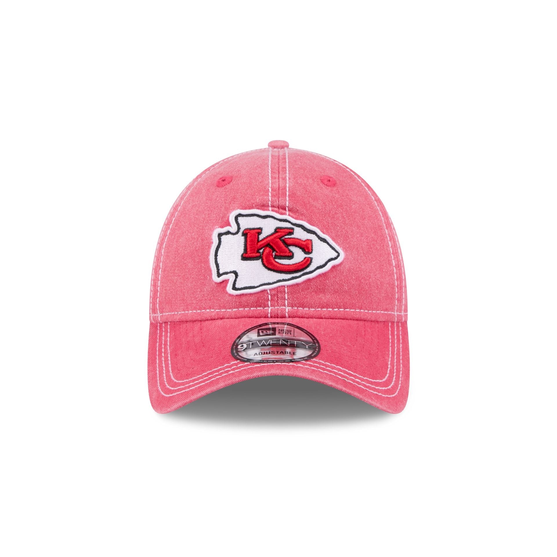 Kansas City Chiefs Washed Contrast 9TWENTY Adjustable Hat