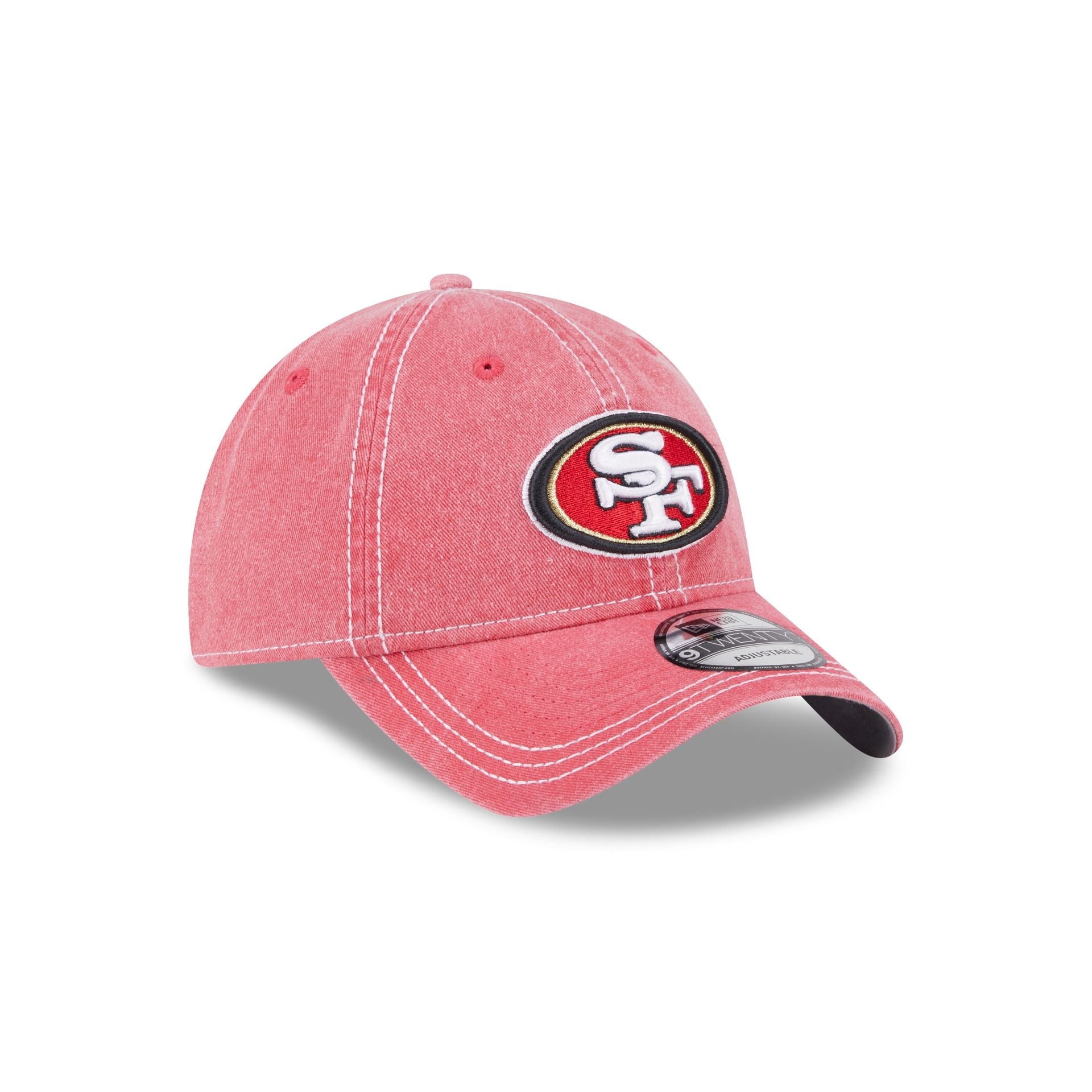 San Francisco 49ers Washed Contrast 9TWENTY Adjustable Hat