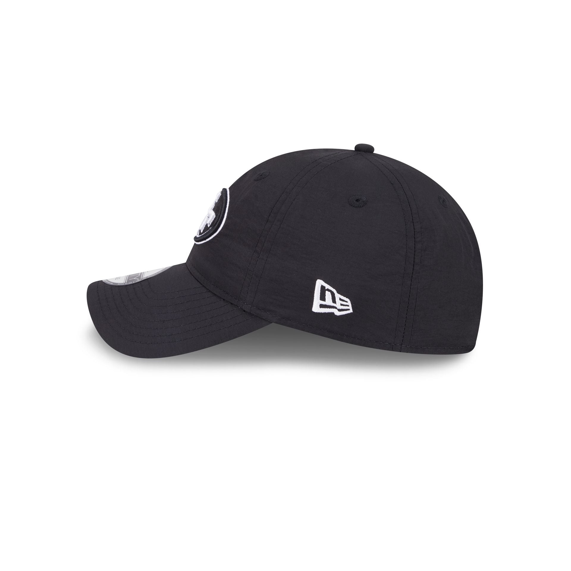 San Francisco 49ers Everyday Nylon Black 9TWENTY Adjustable Hat
