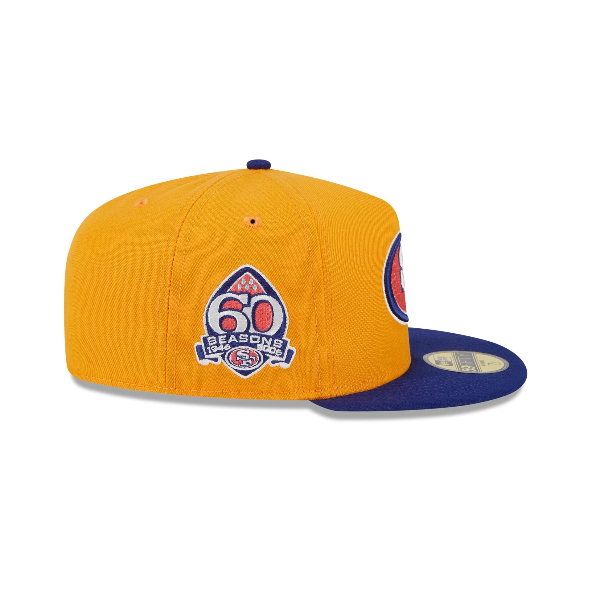 San Francisco 49ers Gold 59FIFTY A-Frame Fitted Hat