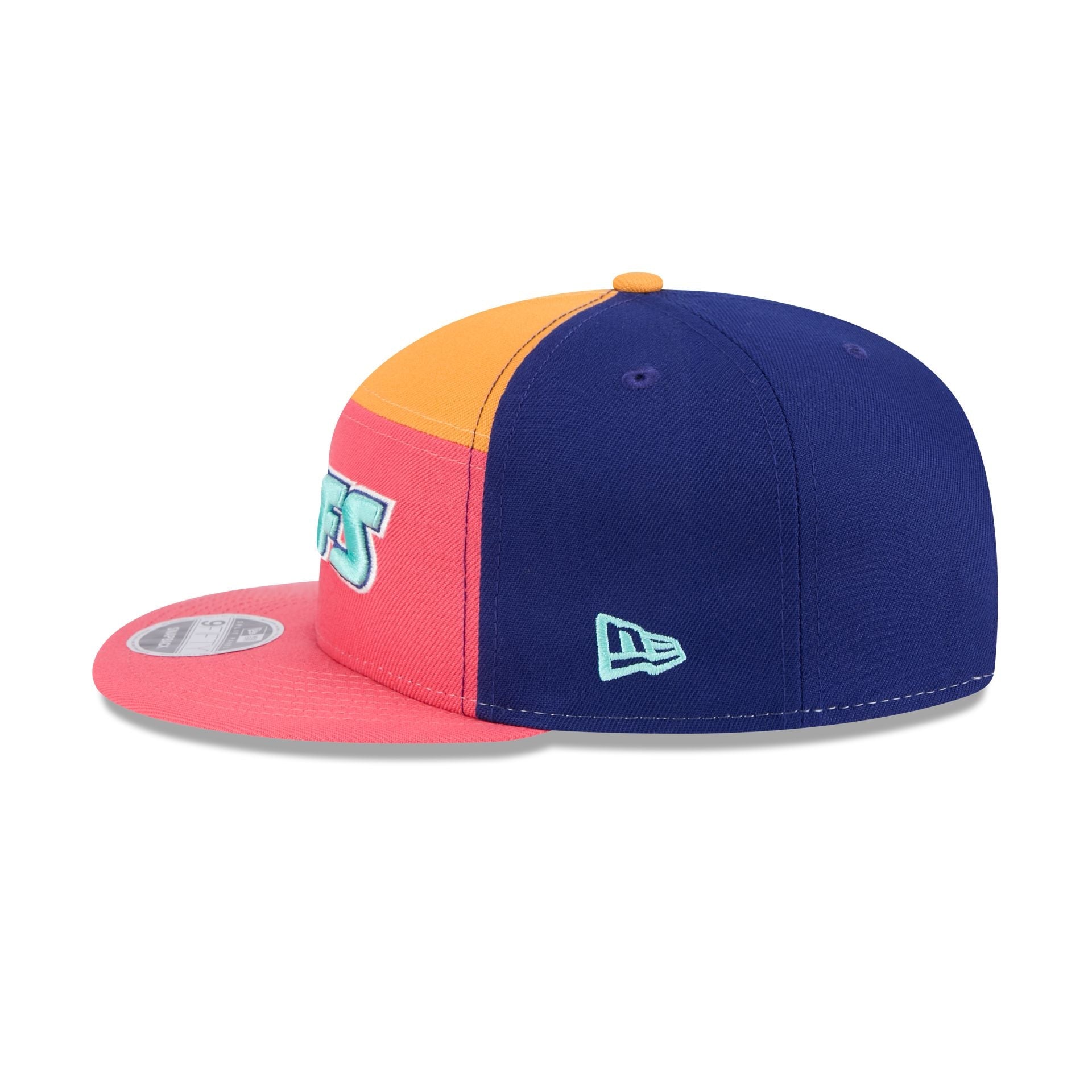 Kansas City Chiefs Coral Split Panel 9FIFTY Snapback Hat
