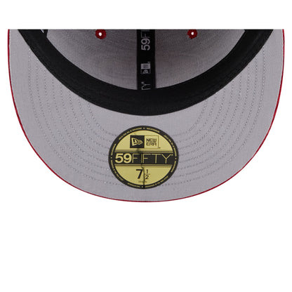 Just Caps Floral Corduroy San Francisco 49ers 59FIFTY Fitted Hat