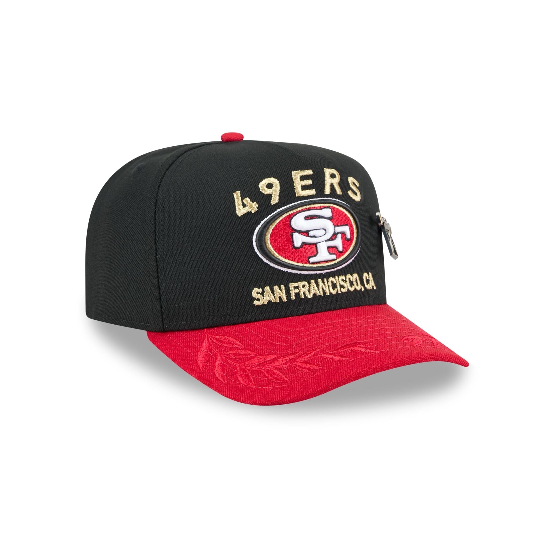 San Francisco 49ers 2025 Draft Black 59FIFTY A-Frame Fitted Hat