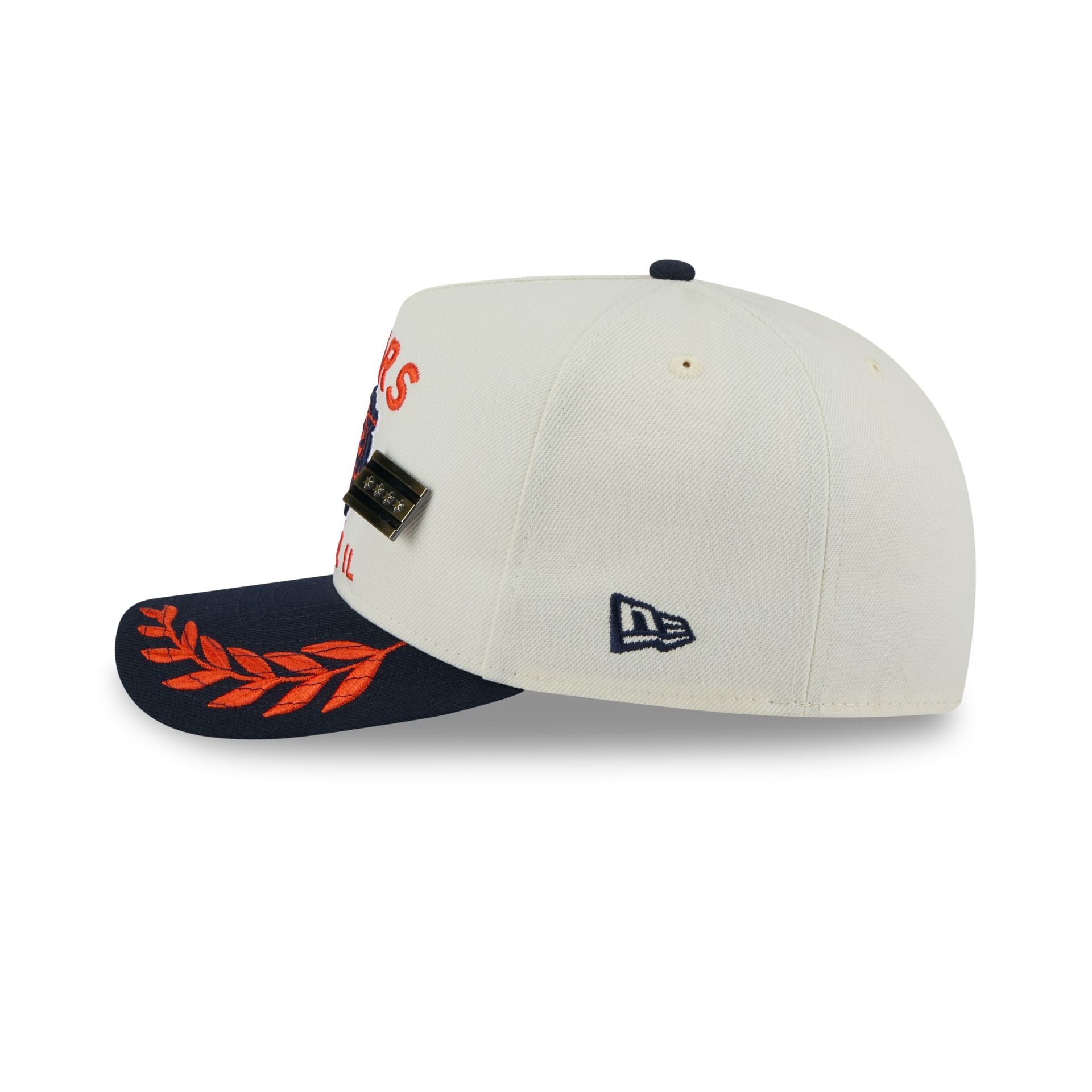 Chicago Bears 2025 Draft Chrome White 59FIFTY A-Frame Fitted Hat