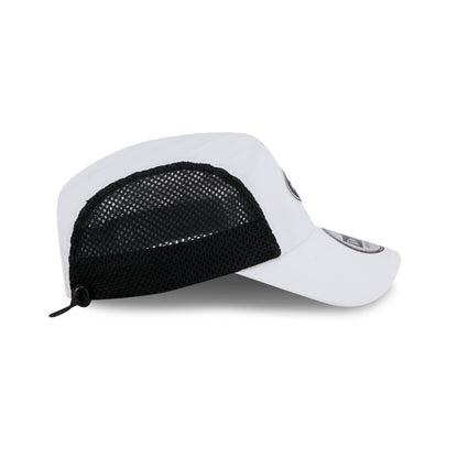 San Francisco 49ers White Poly Runner Adjustable Hat