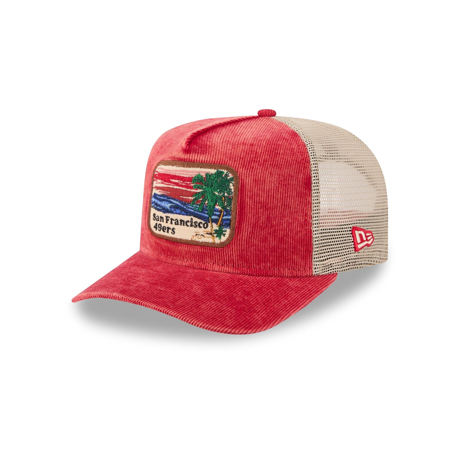 San Francisco 49ers Vintage Landscape 9FIFTY A-Frame Trucker Hat