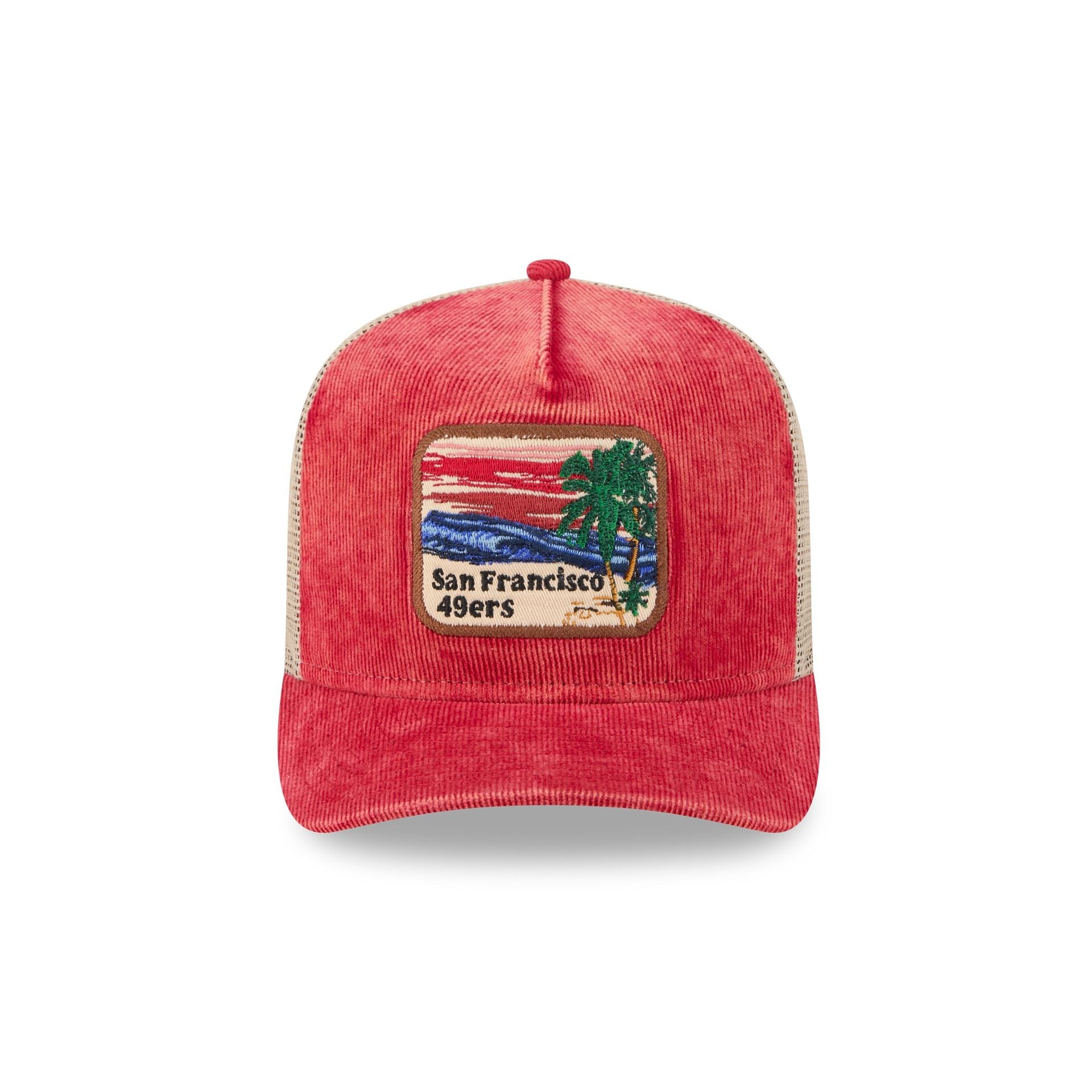 San Francisco 49ers Vintage Landscape 9FIFTY A-Frame Trucker Hat