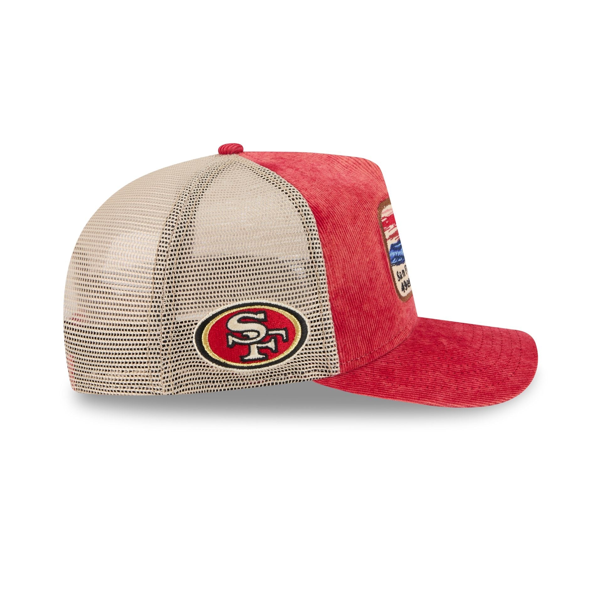 San Francisco 49ers Vintage Landscape 9FIFTY A-Frame Trucker Hat