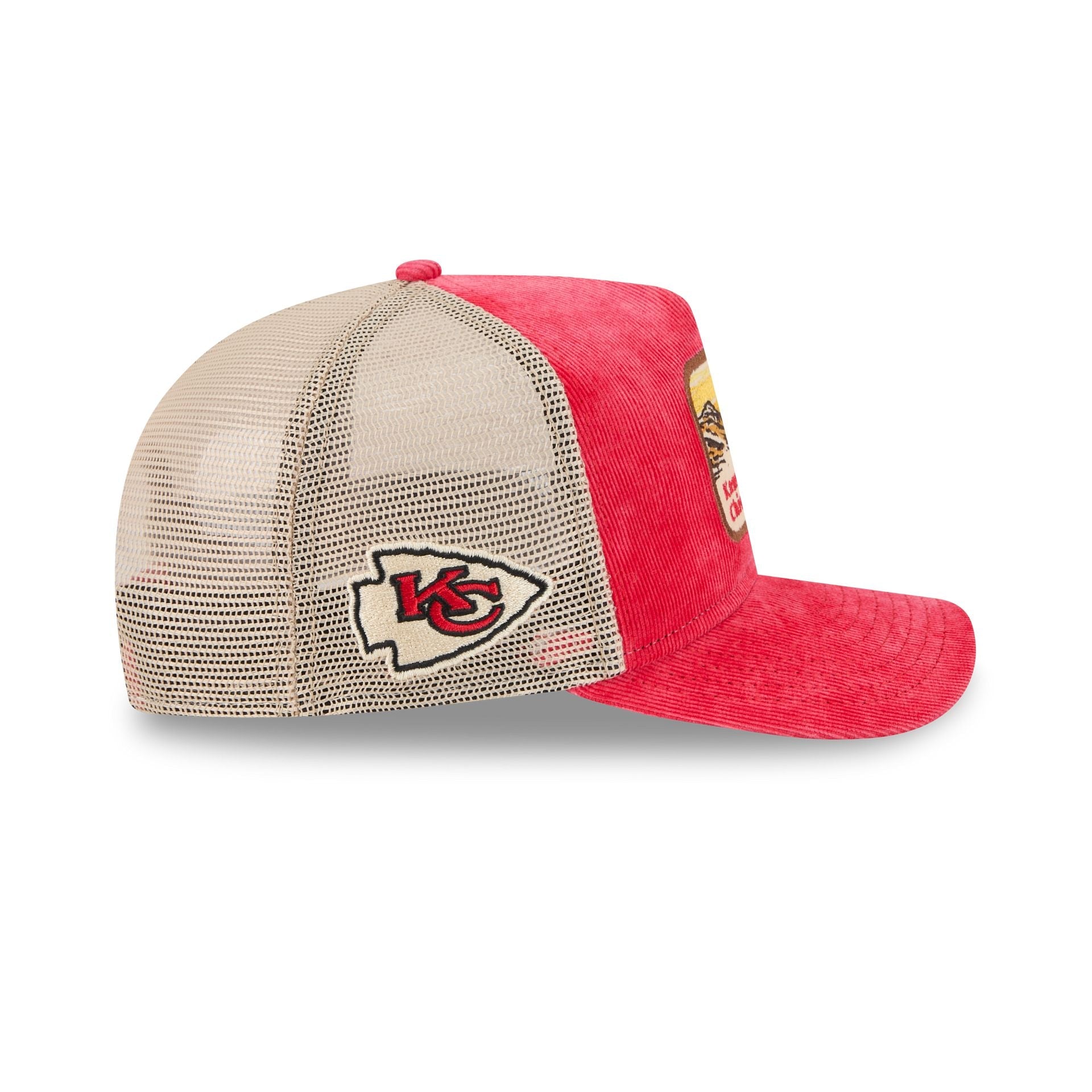 Kansas City Chiefs Vintage Landscape 9FIFTY A-Frame Trucker Hat