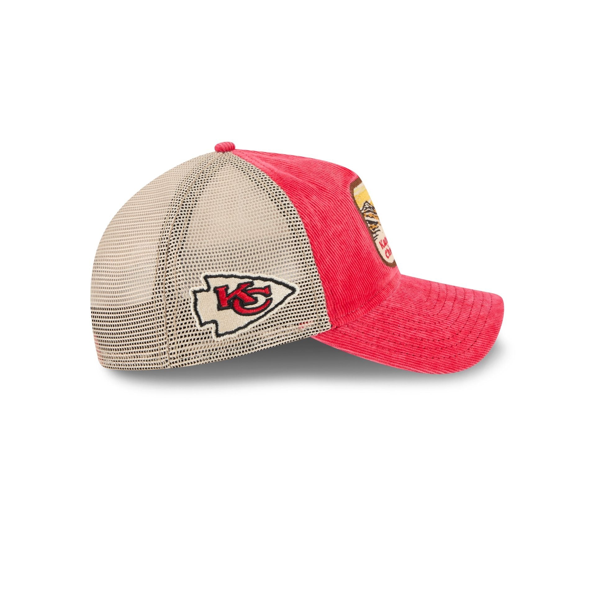 Kansas City Chiefs Vintage Landscape 9TWENTY A-Frame Trucker Hat